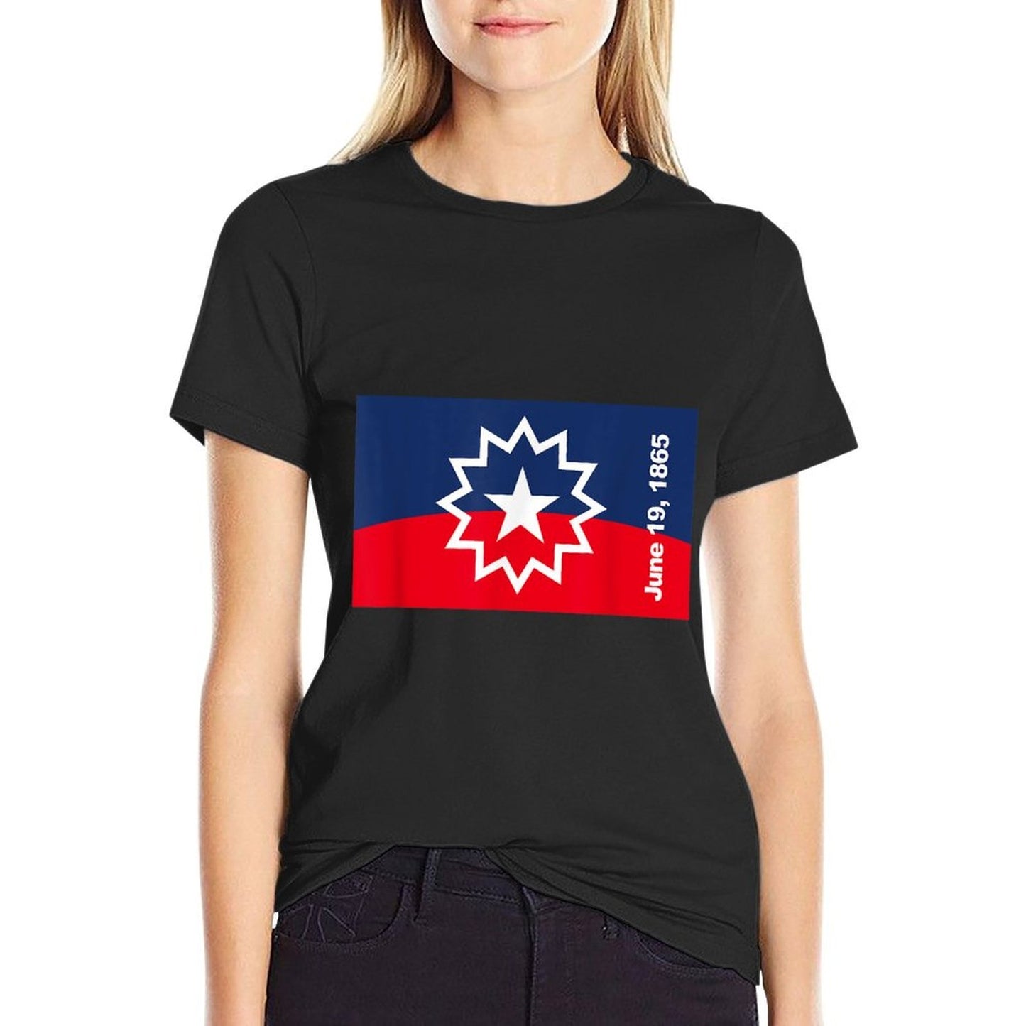Juneteenth  Rolled Sleeves T-Shirt