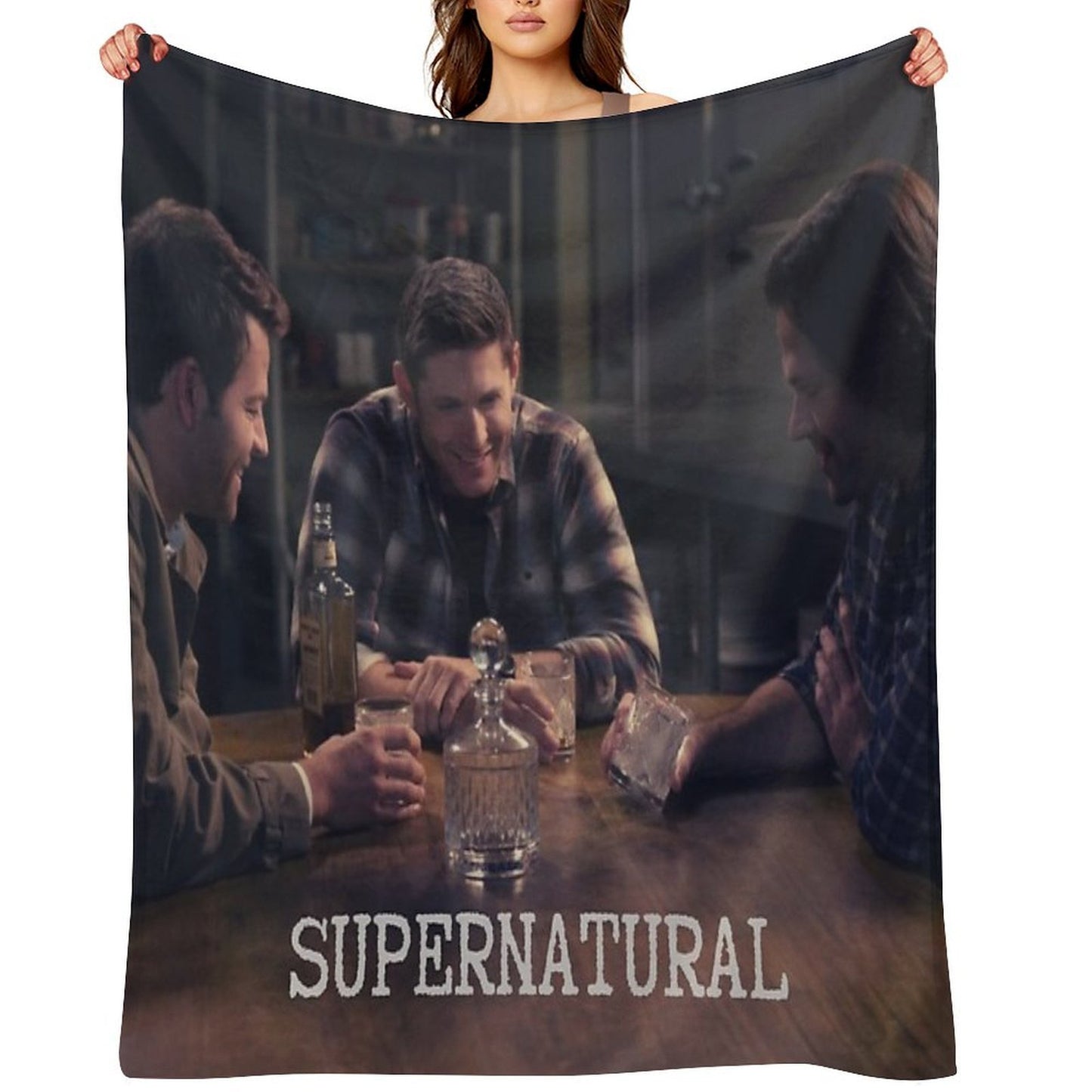 Supernatural Wrinkle-free Throw Blanket