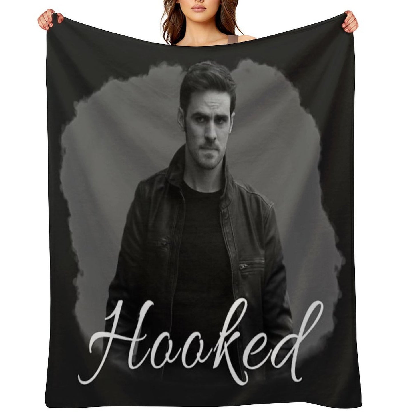 Hooked Sustainable Throw Blanket