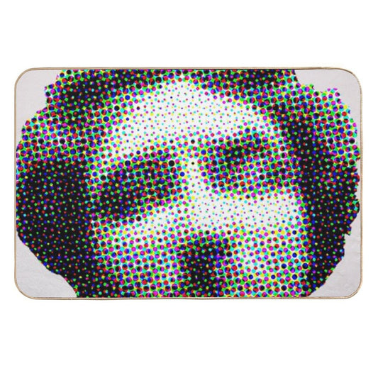 Halftone Apollo  Dirt-Trapping Bath Mat