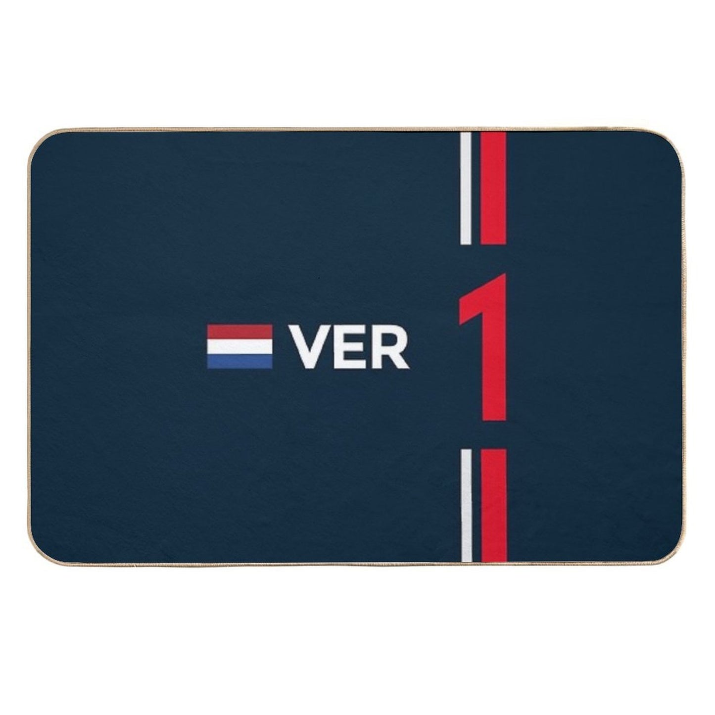 F1 2022 - #1 Verstappen Easy Maintenance Bath Mat