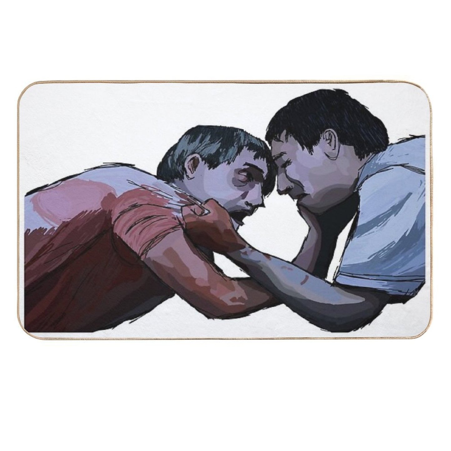 Love Scene - Saw (2004) Transparent Slip-Resistant Bath Mat