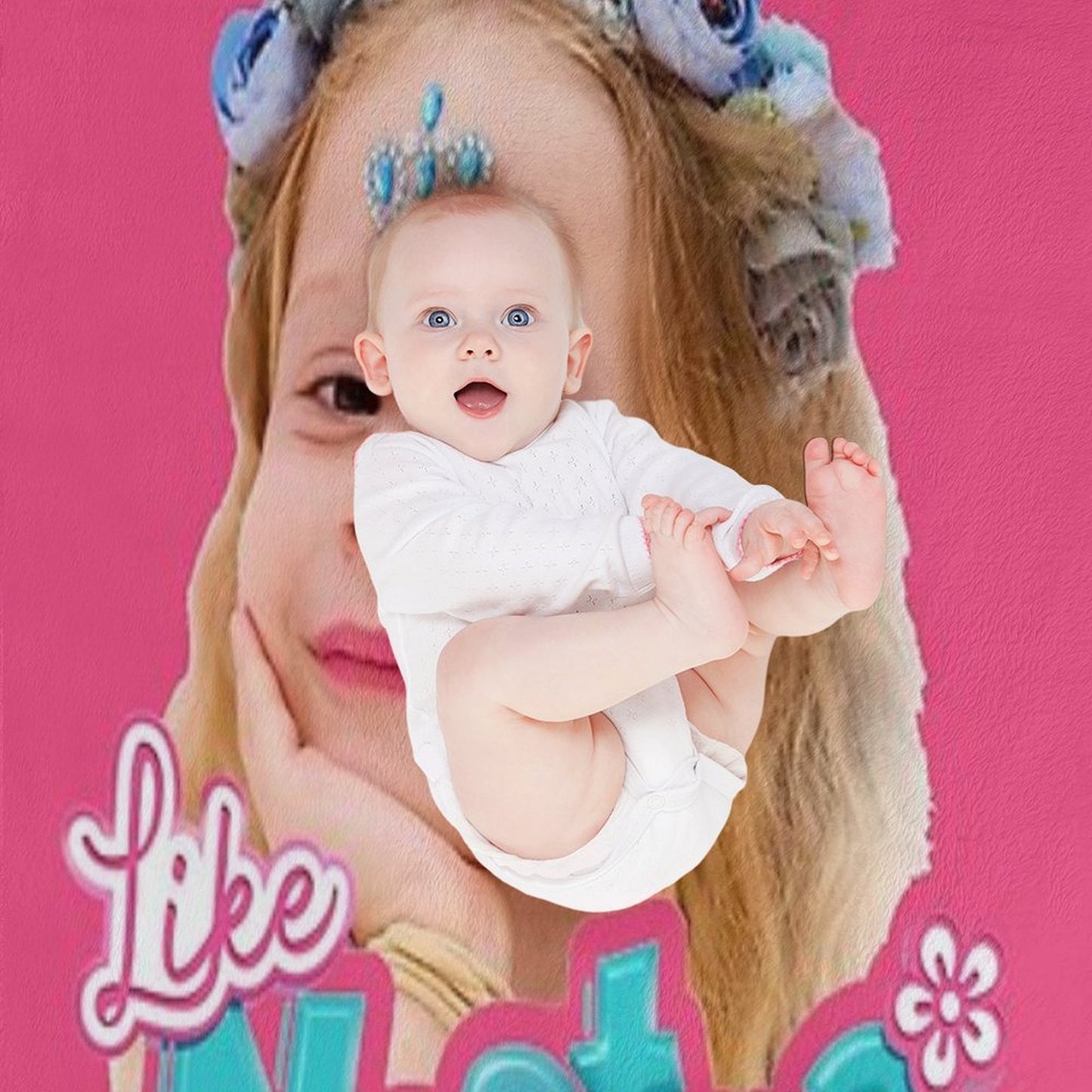 Like Nastya Girl Gift-ready Throw Blanket