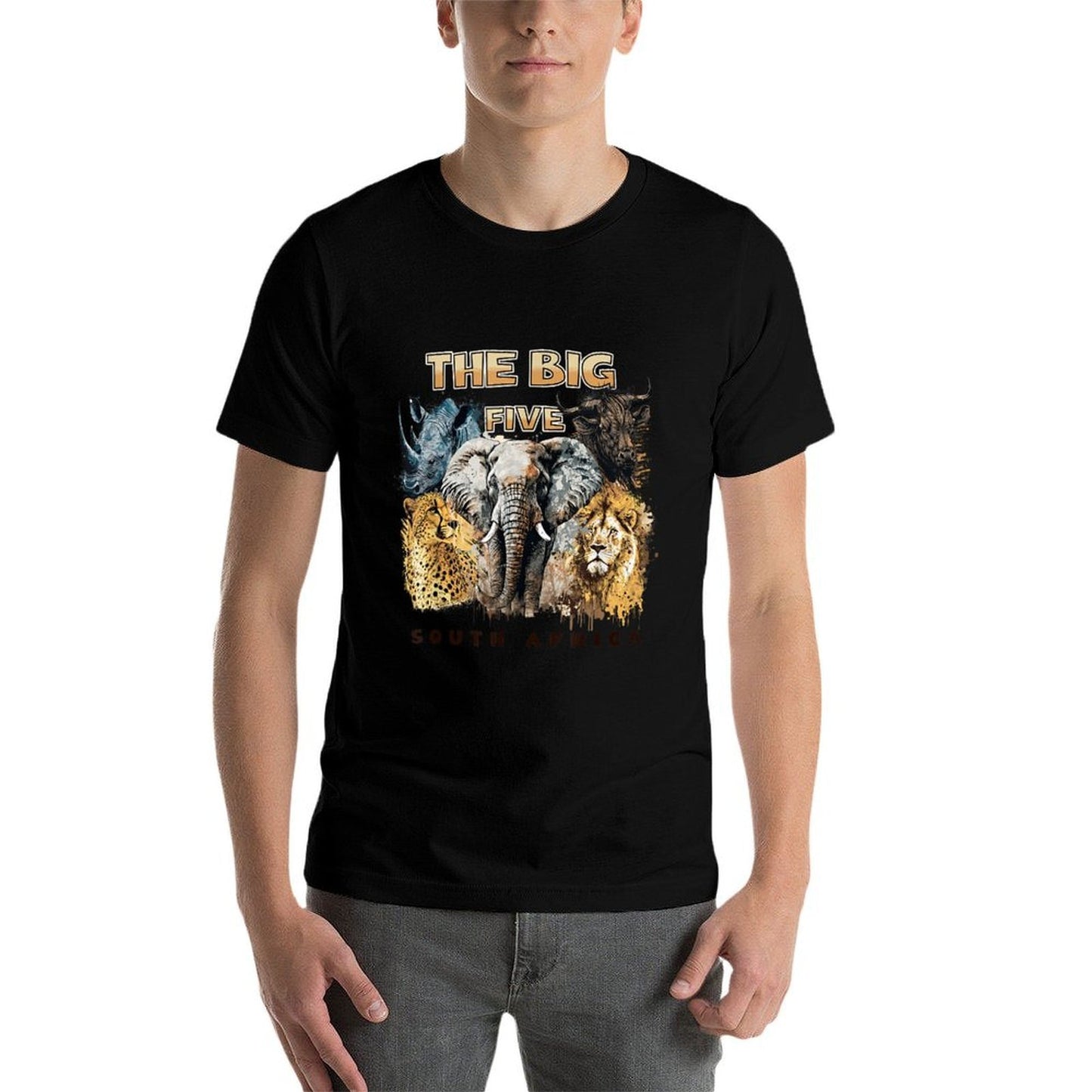 The Big Five South Africa South African Animals Breathable T-Shirt