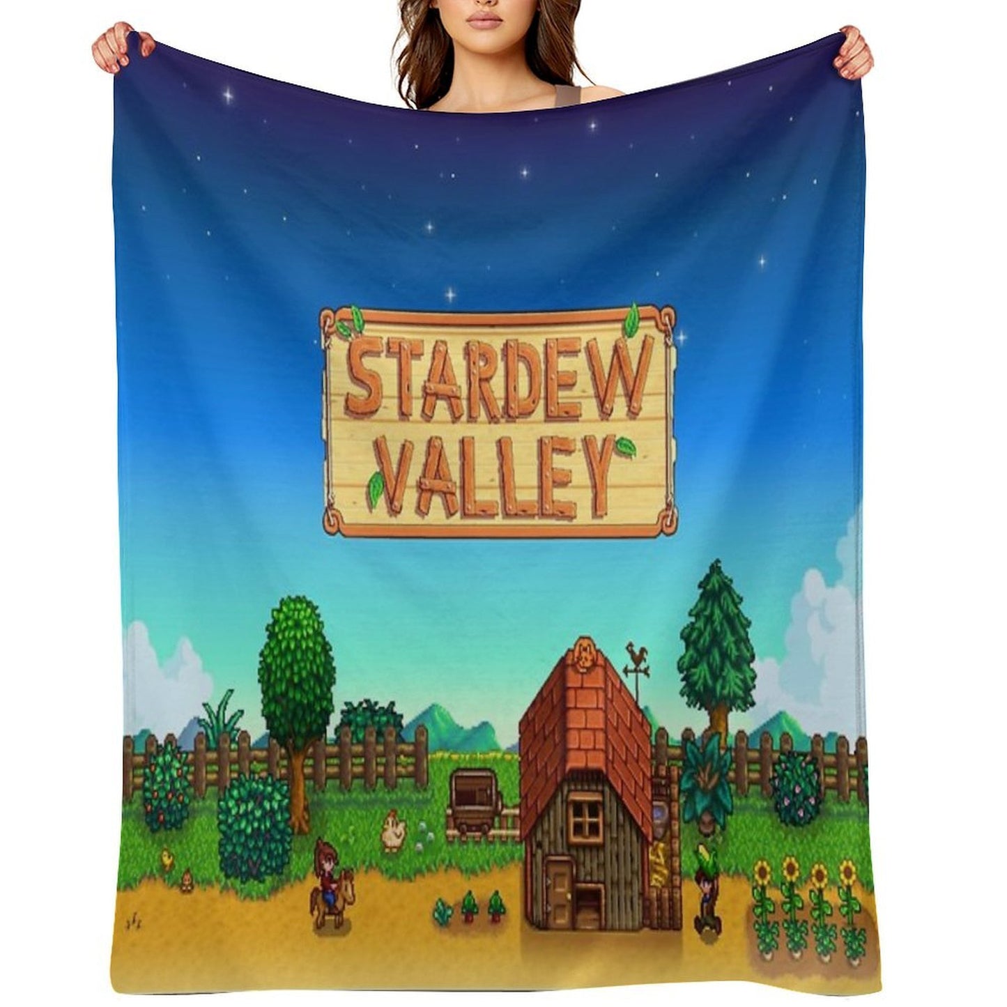 Stardew Valley Durable Throw Blanket