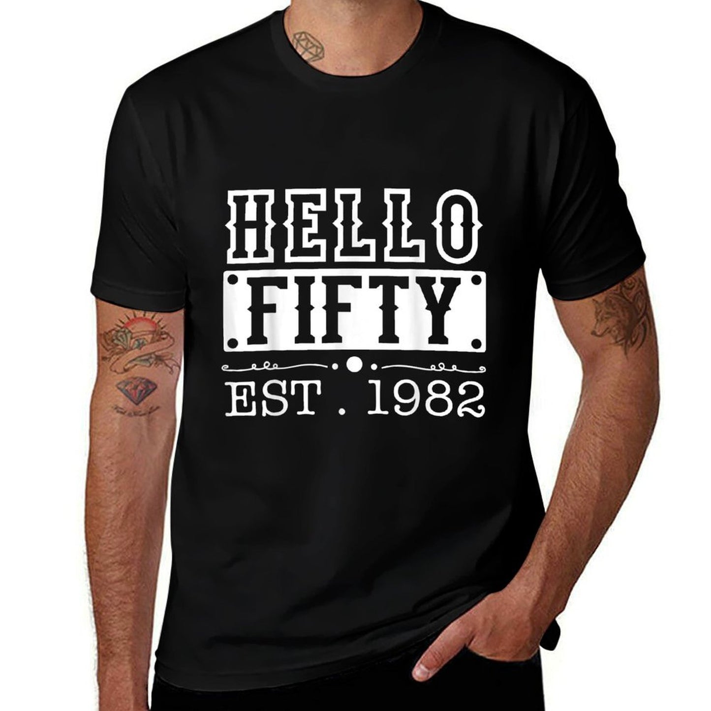 50th Birthday Celebration Quote Versatile T-Shirt