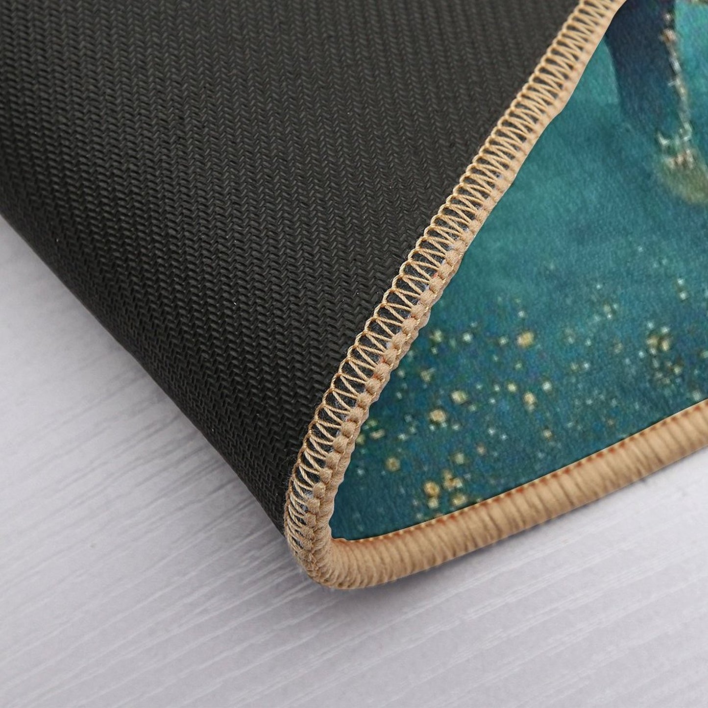Light Beneath Absorbent Bath Mat