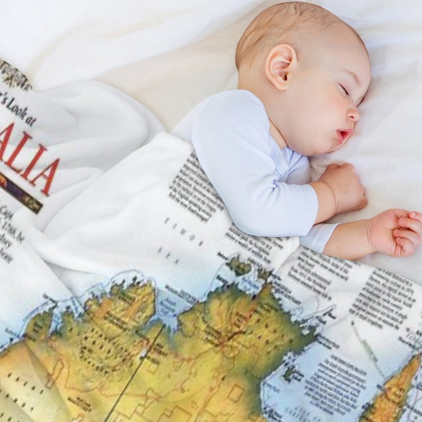 Australia Map Map Of Australia Australia Travel Map Versatility Throw Blanket