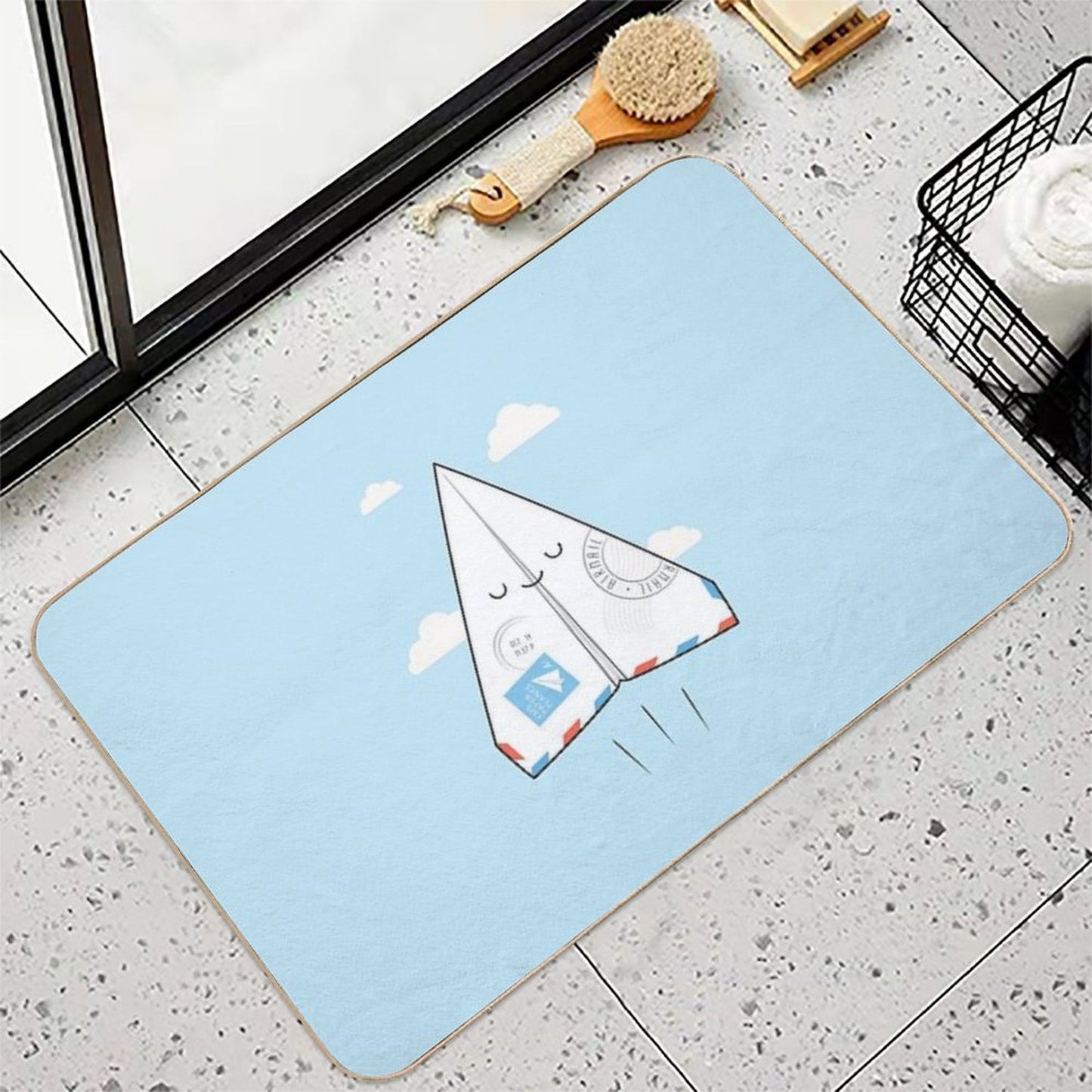 Airmail Absorbent Bath Mat