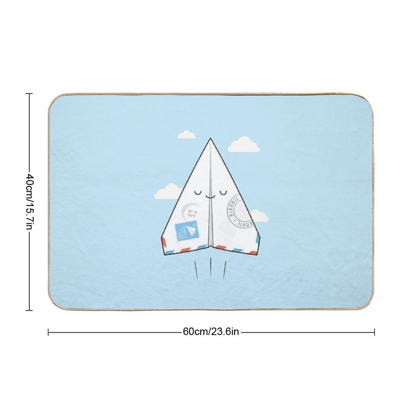 Airmail Absorbent Bath Mat