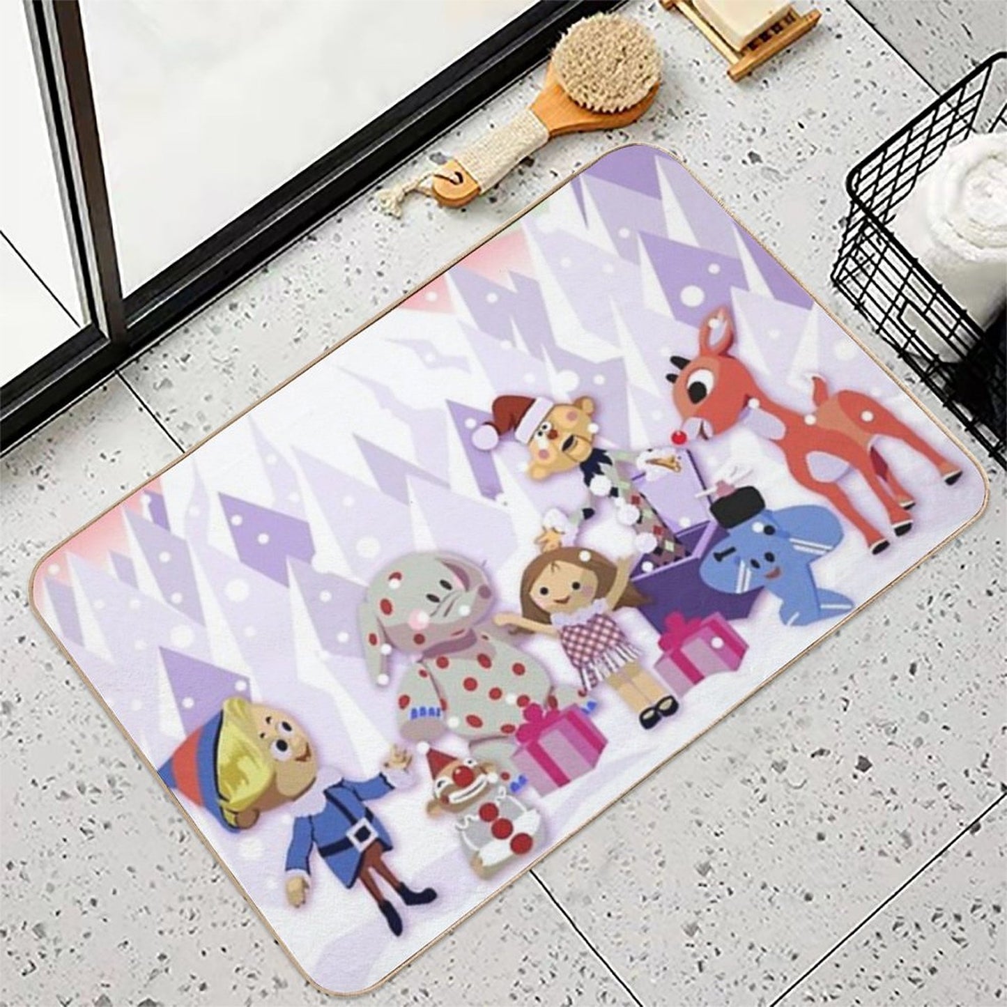 Island of Misfit Toys Easy To Clean Bath Mat