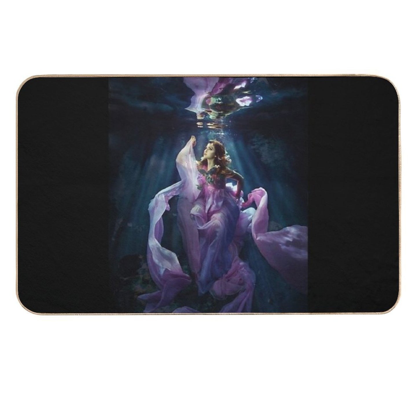 Mermaid Repositionable Bath Mat