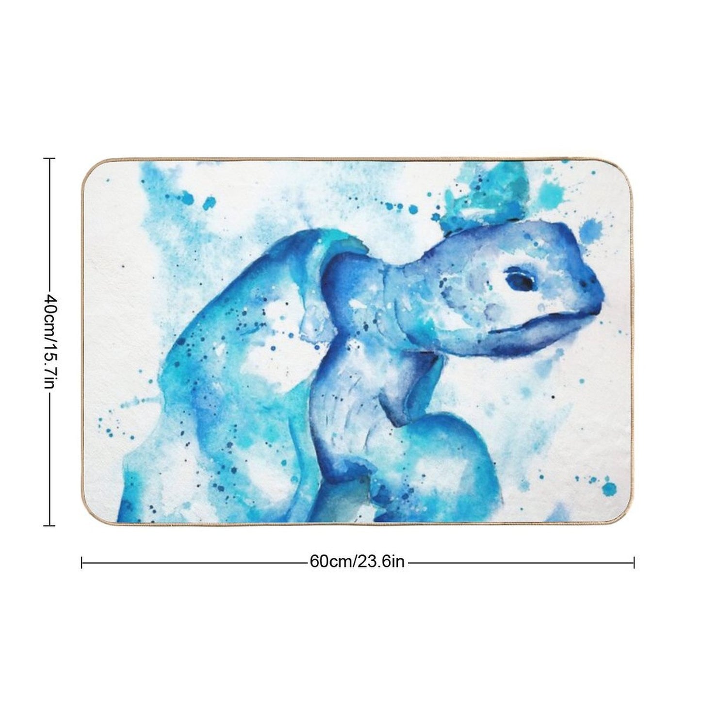 Tortue De Mer Odorless Bath Mat