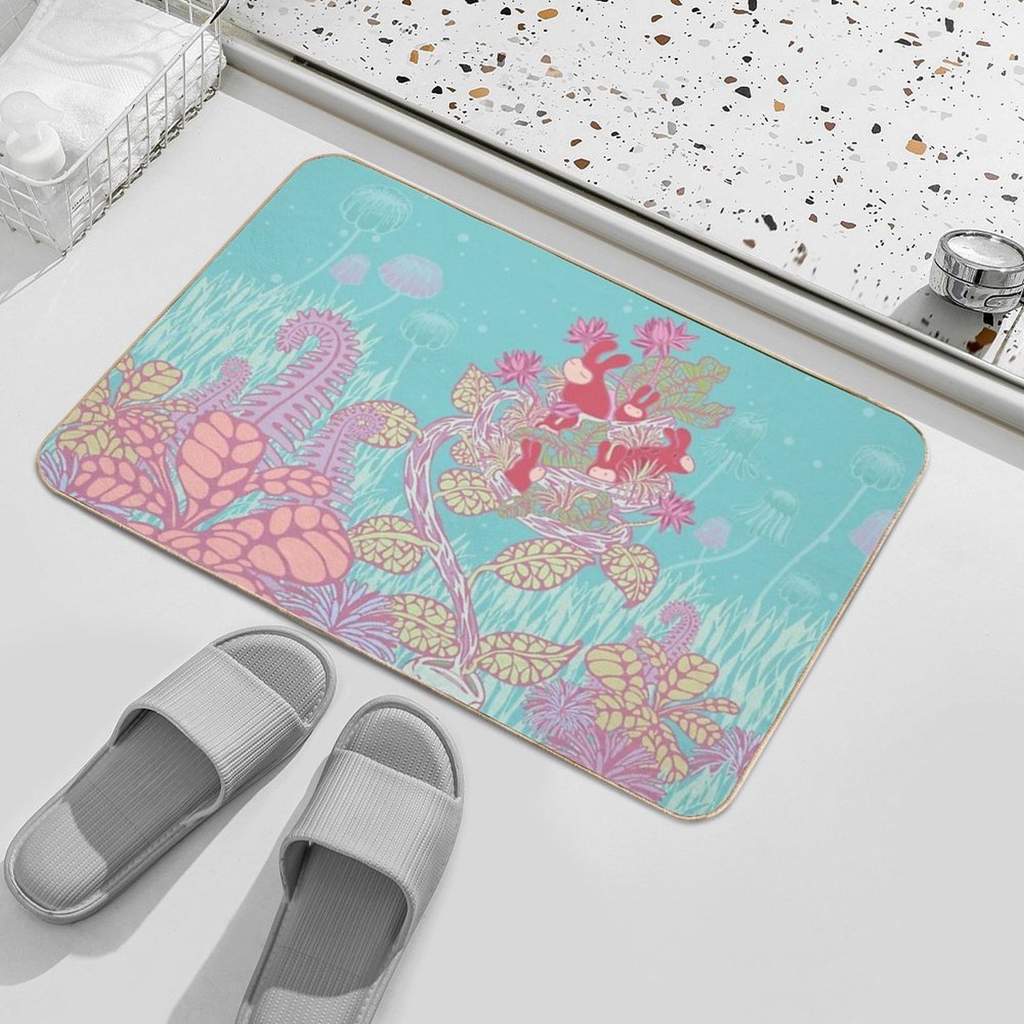 Germination Toxin-Free Bath Mat