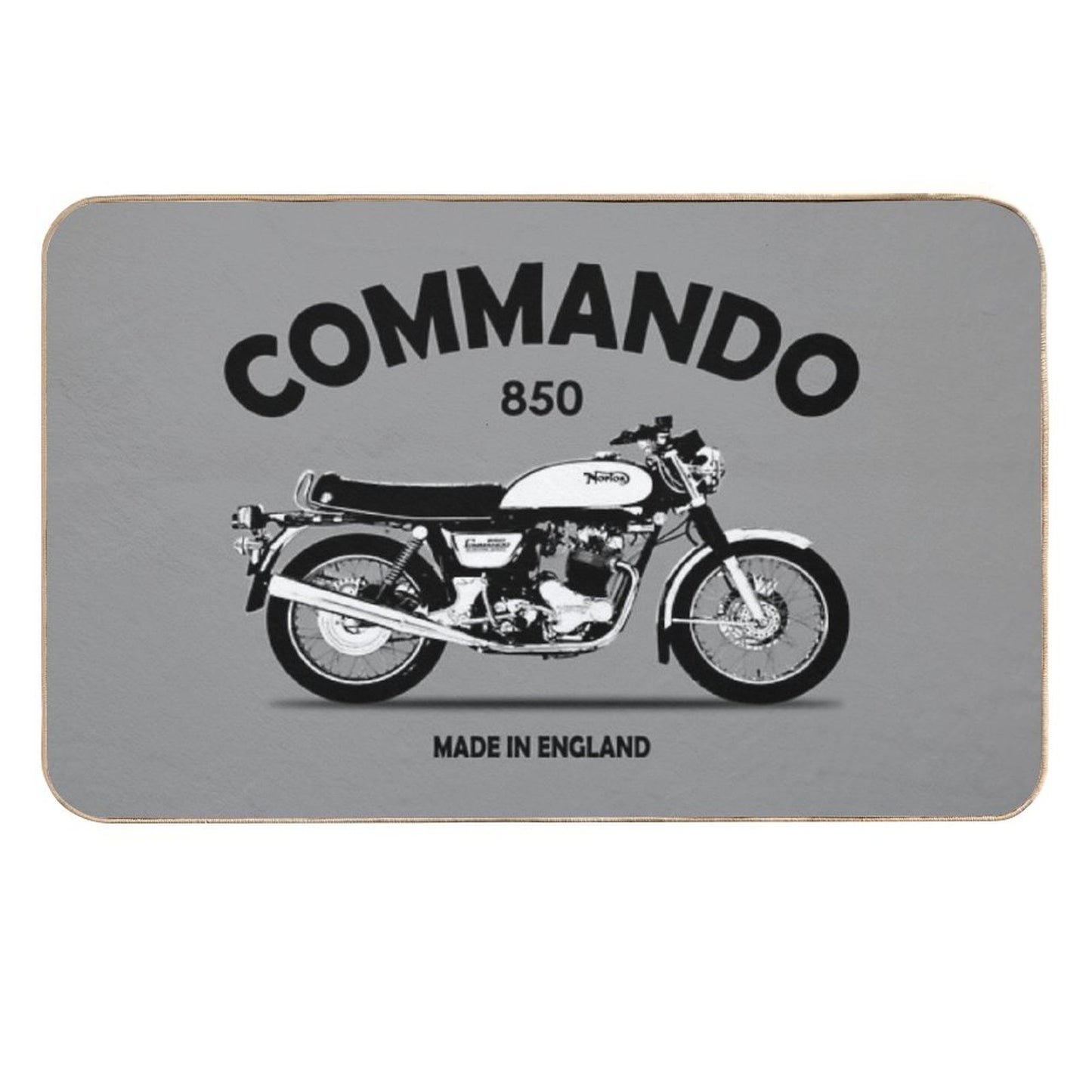 Commando 850 Made In England Repositionable Bath Mat