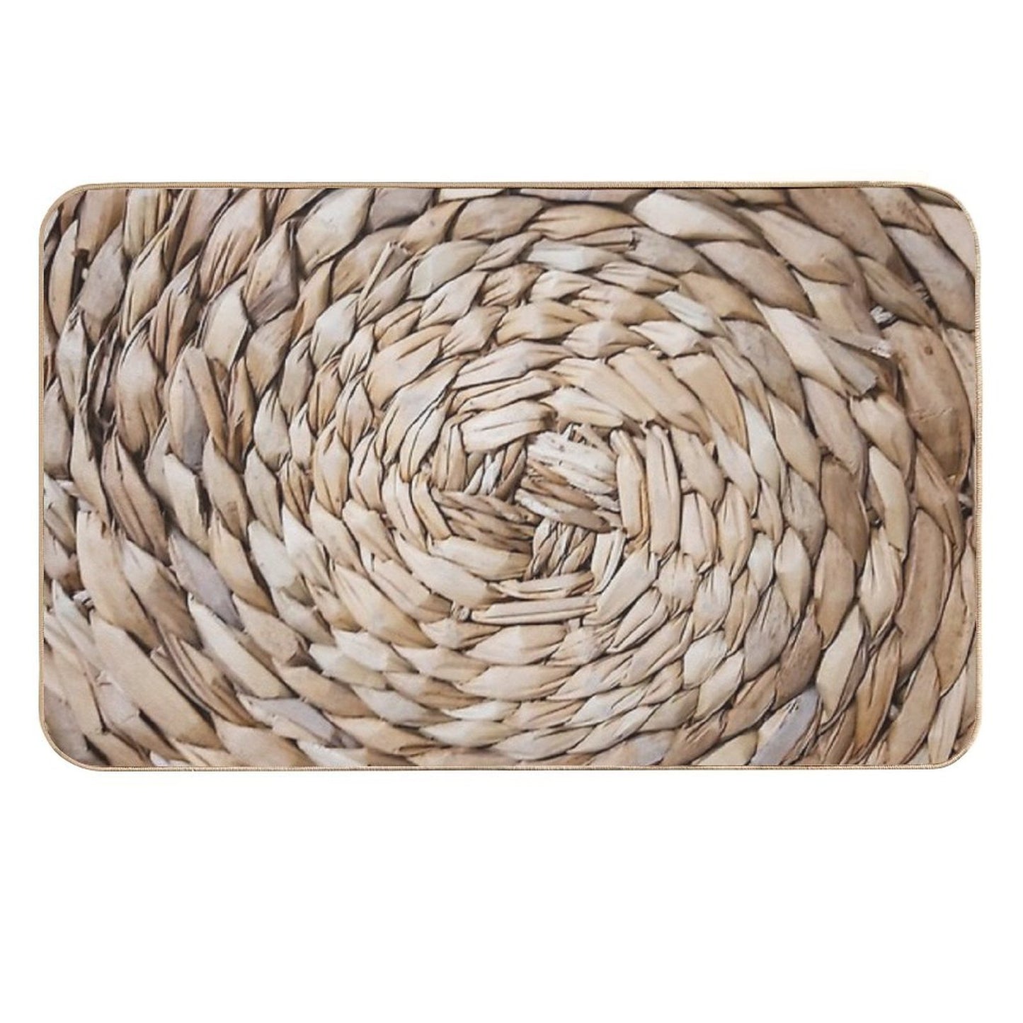 ORGANIC TEXTURE I Easy Maintenance Bath Mat