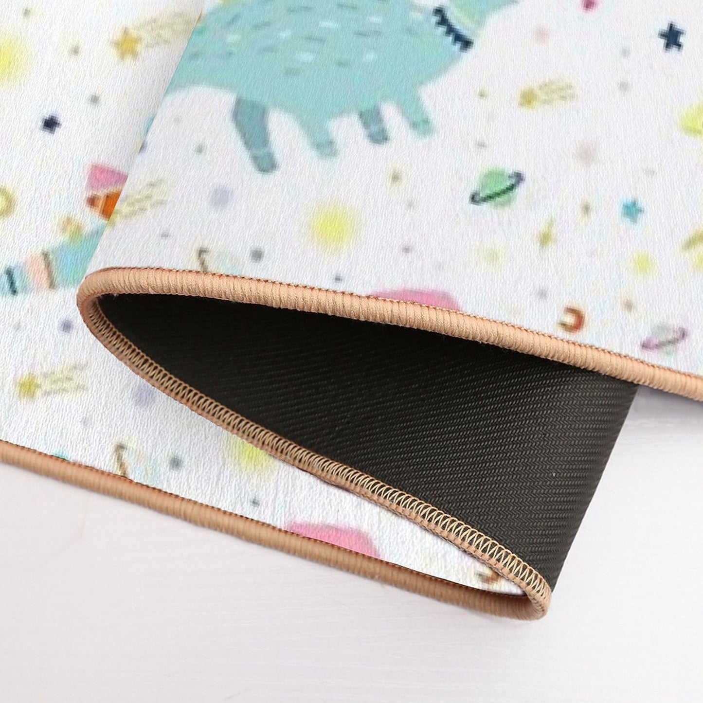 Dinosaur Pattern Versatile Bath Mat