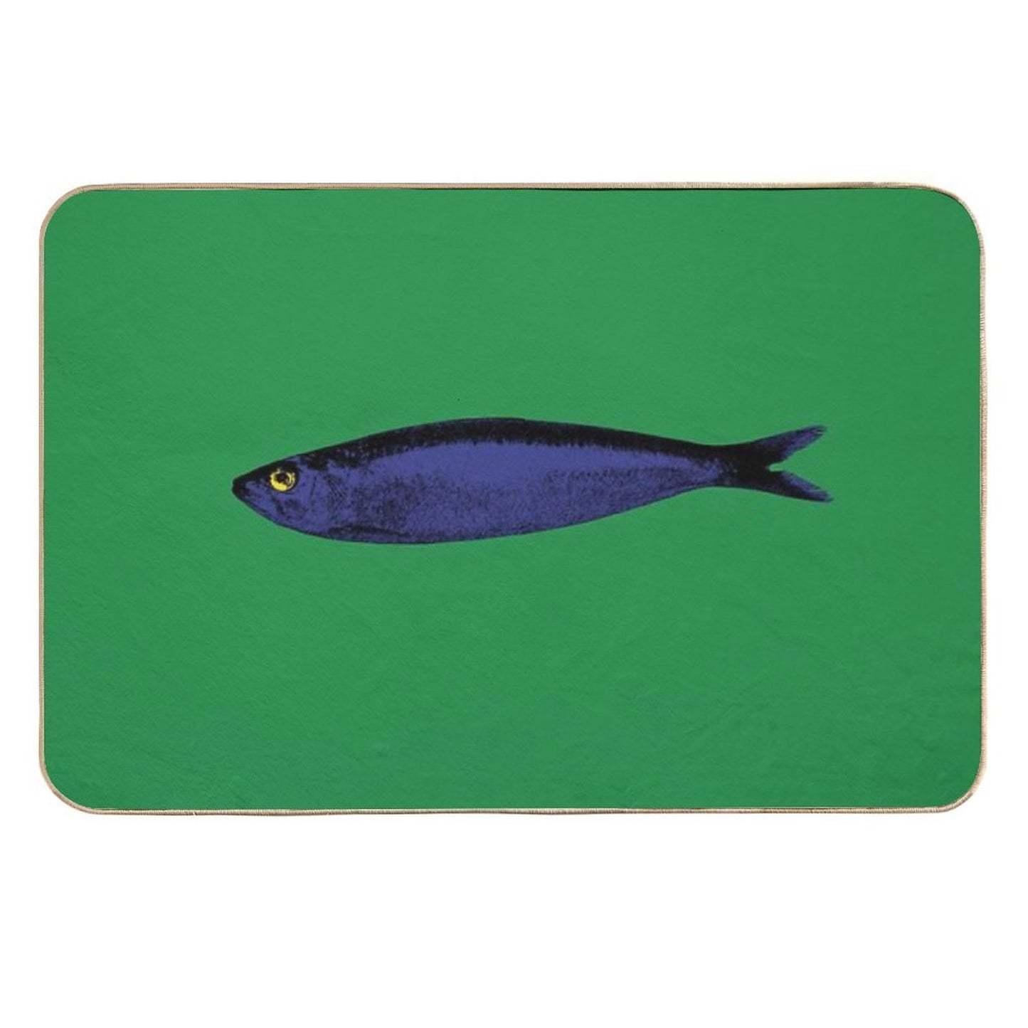 Blue Sardine Versatile Bath Mat