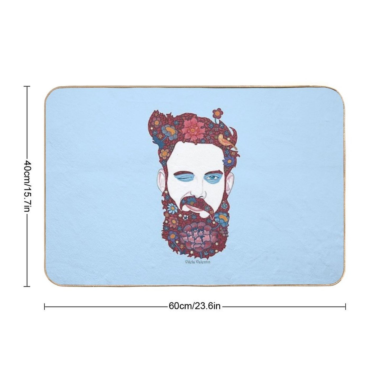 Bear´s Heaven II Easy Maintenance Bath Mat