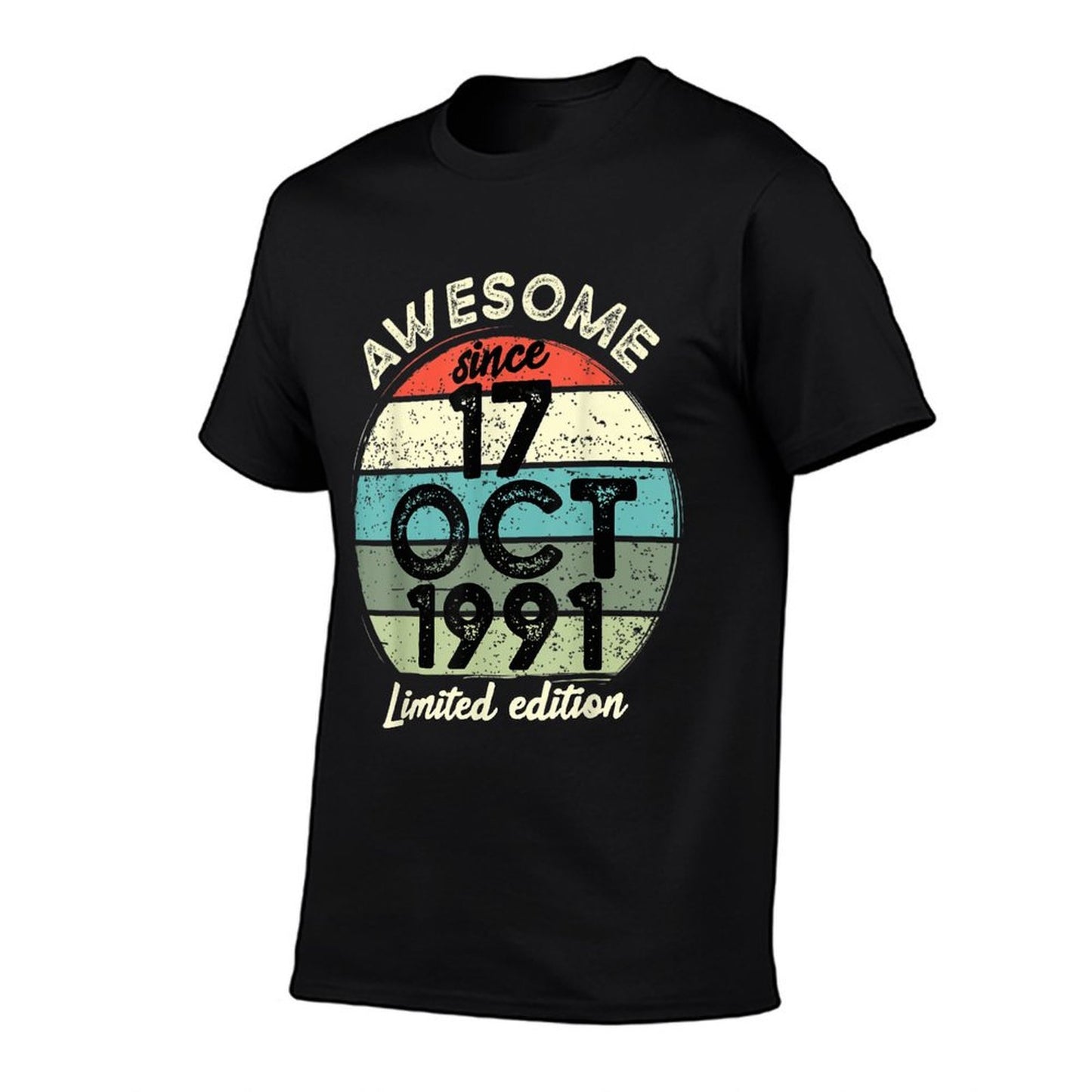 30 Year Old Birthday 17 October 1991 30th Birthday Affordable Price T-Shirt