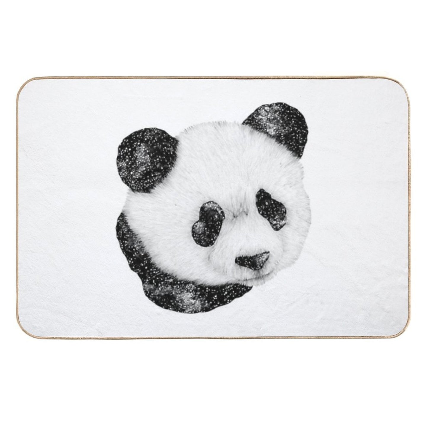 Cosmic Panda High-Traffic Bath Mat