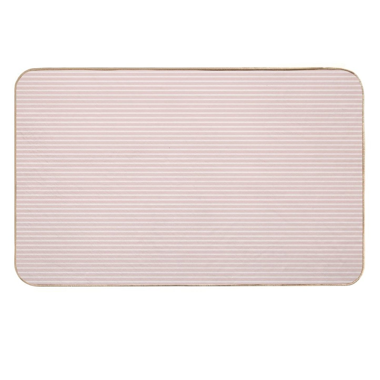 Thick Stripes - Blush Dirt-Trapping Bath Mat