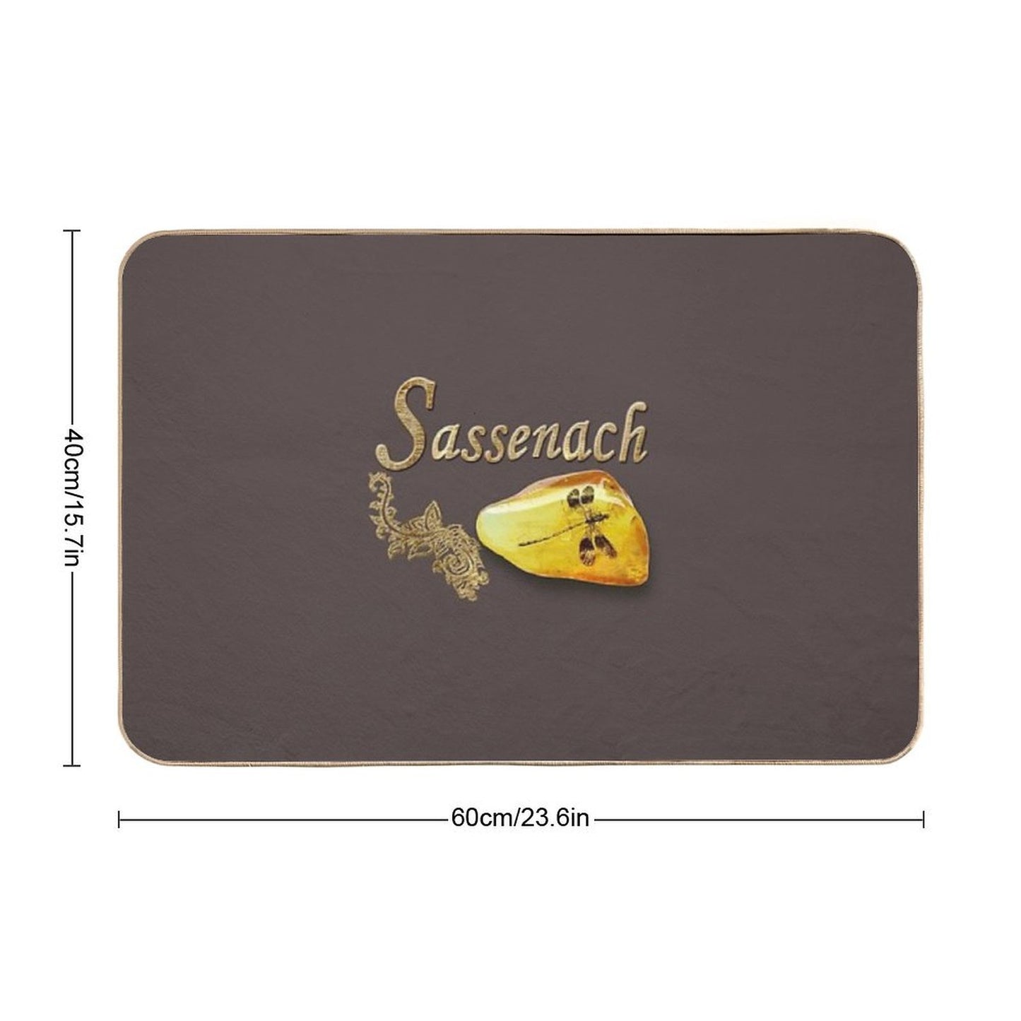 Sassenach, Outlander High-Traffic Bath Mat