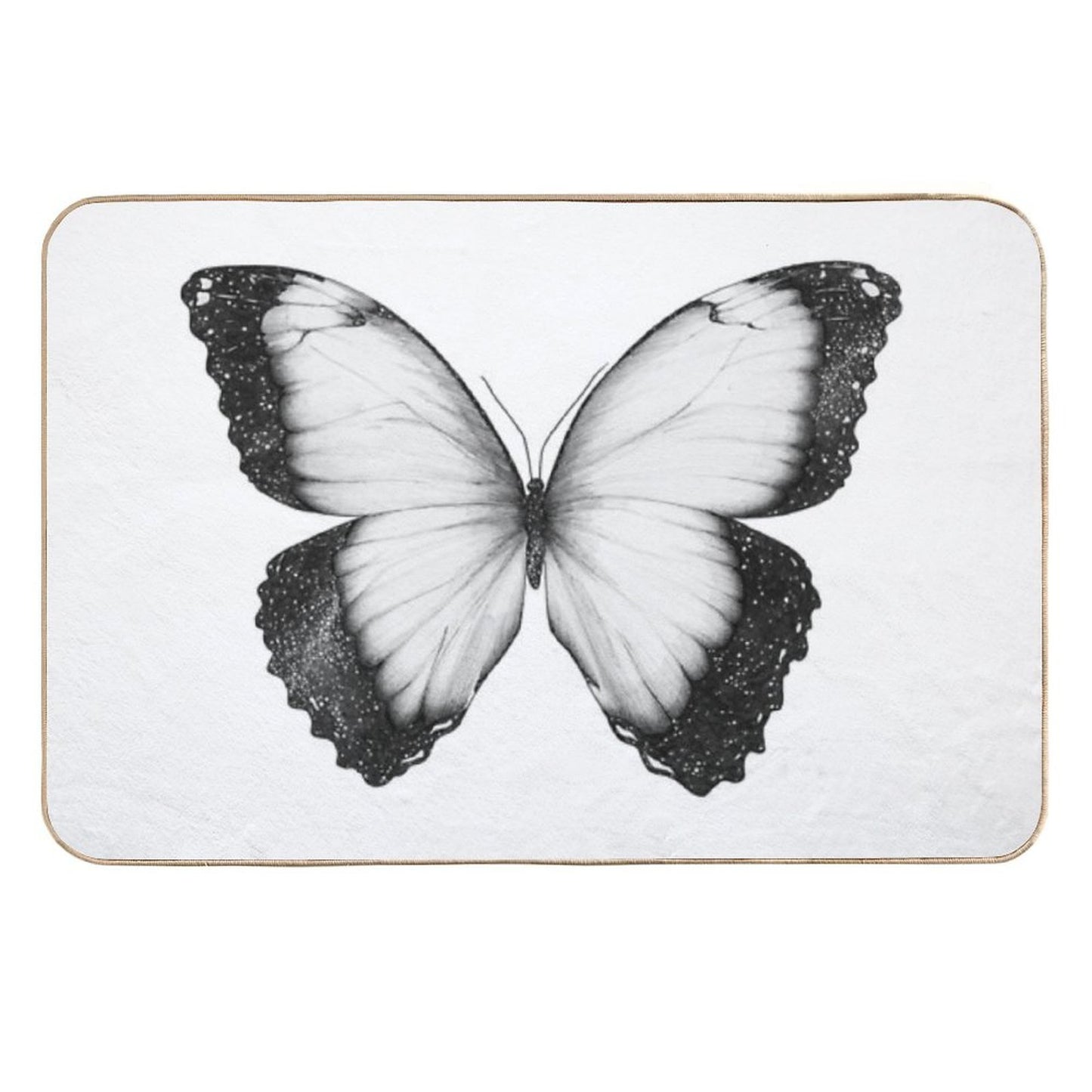 Cosmic Butterfly Versatile Bath Mat