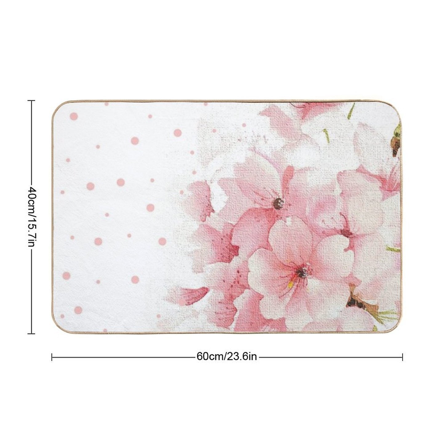 Patterns-227 Non-Slip Bath Mat