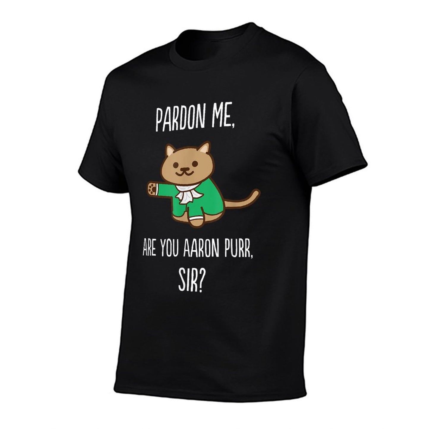 The Hamilton Cat T-shirt for Men Women Kids Slim-fit Cut T-Shirt