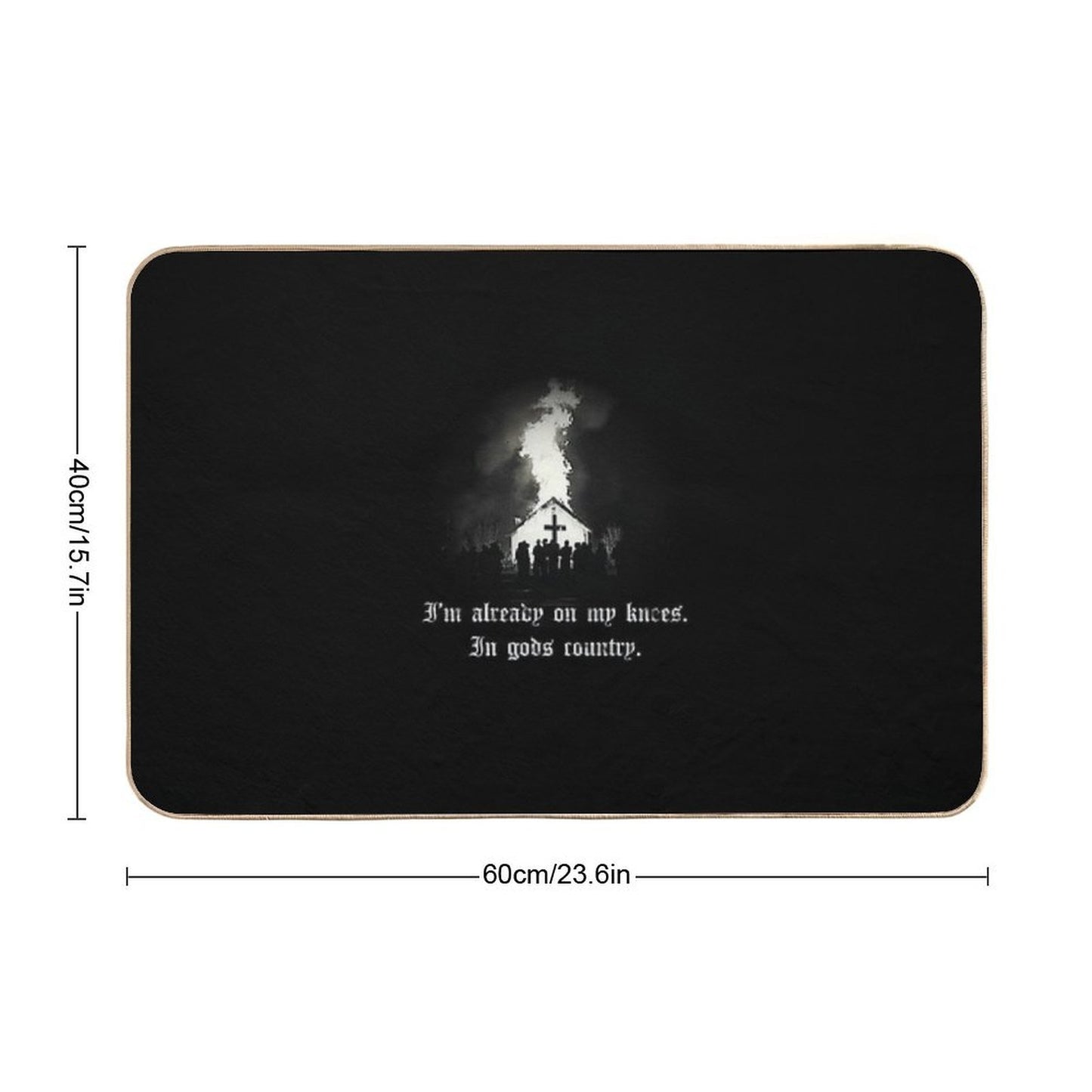 Ethel Cain Gods Country Long-Lasting Bath Mat