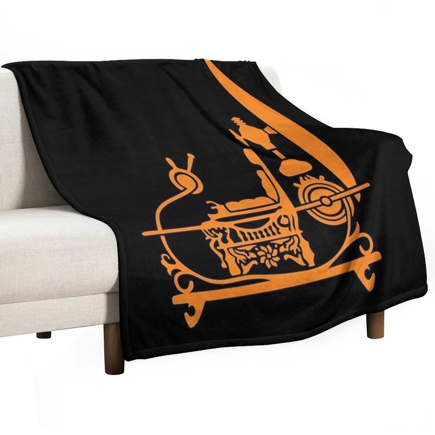 Time Machine Anti-pilling Throw Blanket