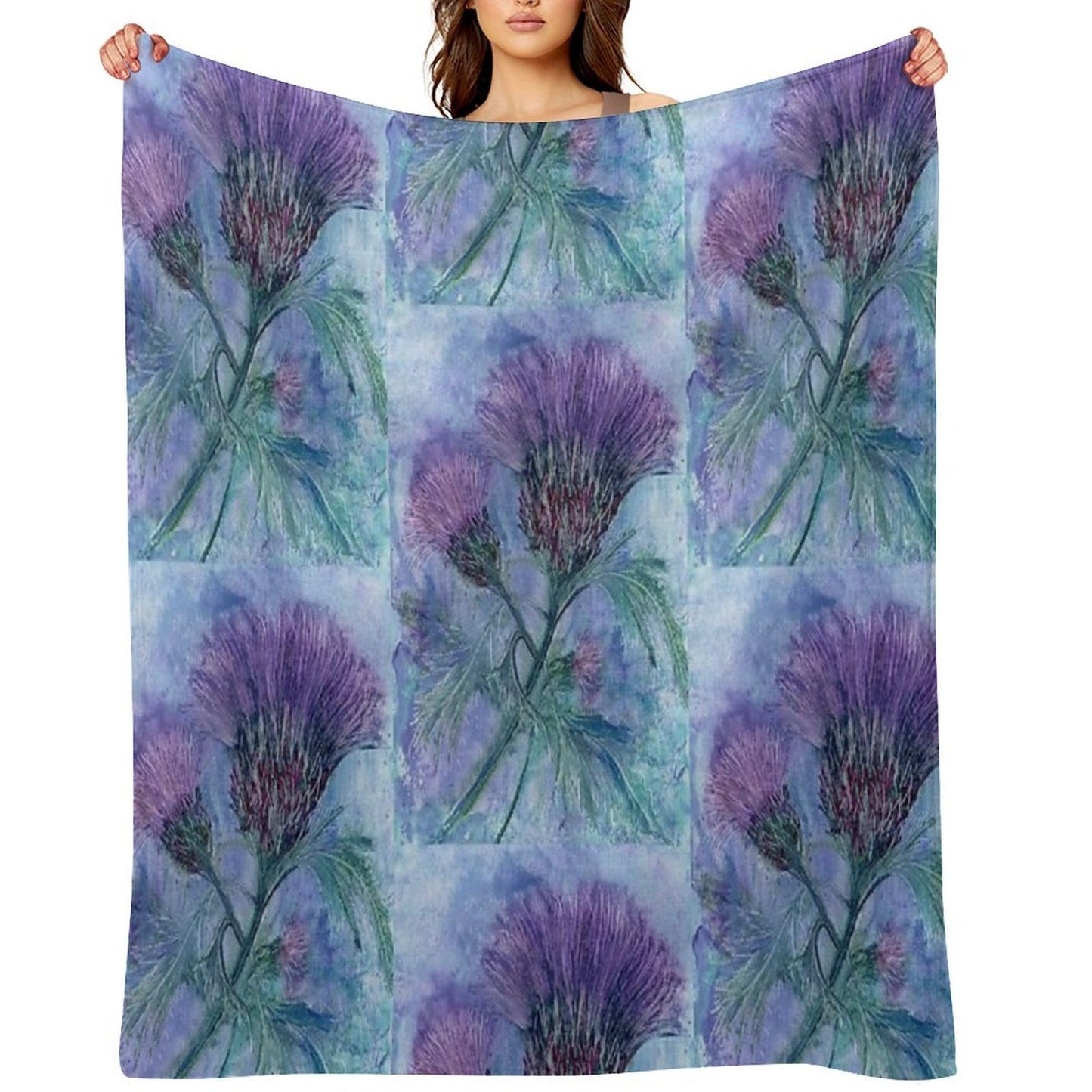 The Thistle Premium Throw Blanket