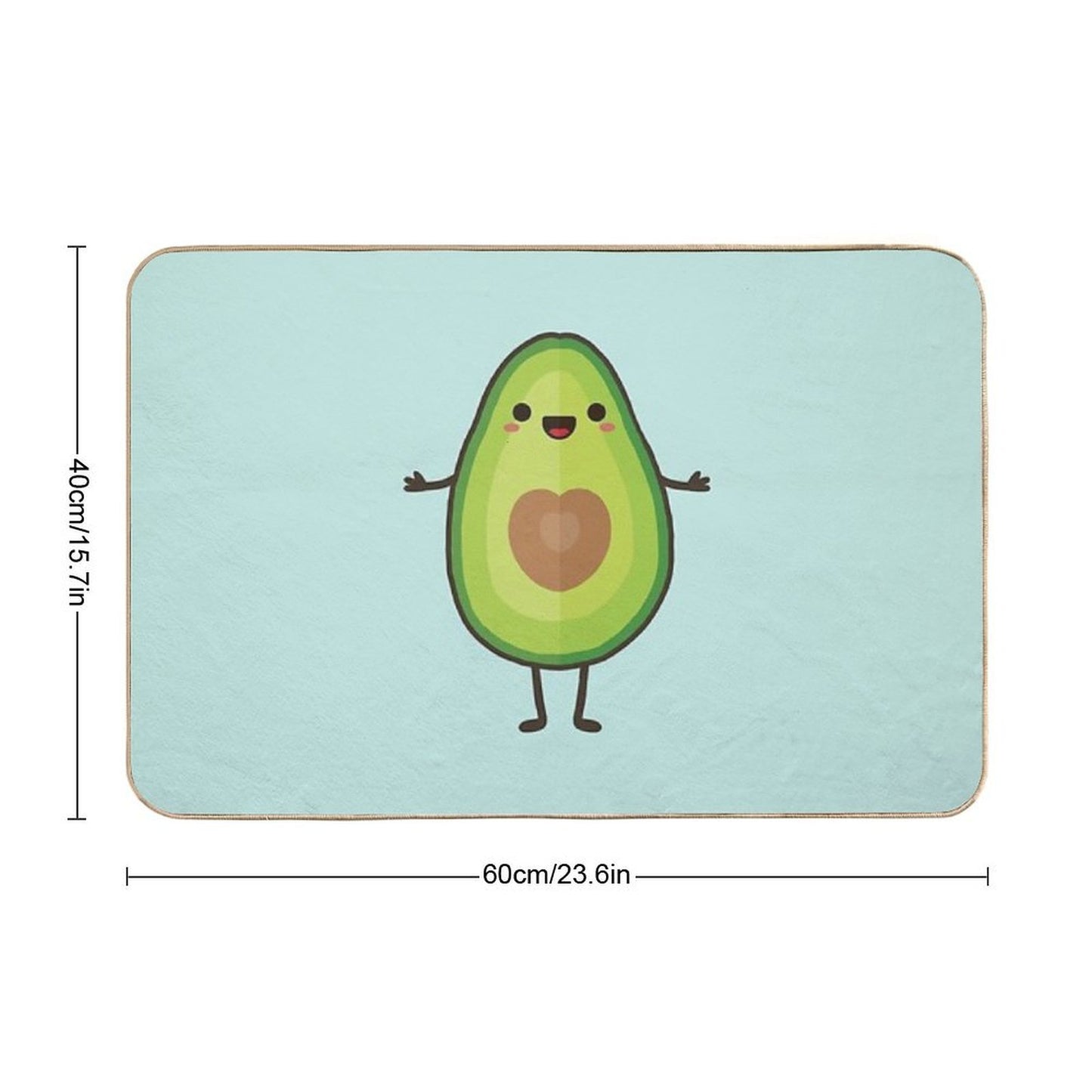 Avo-cuddle Durable Bath Mat