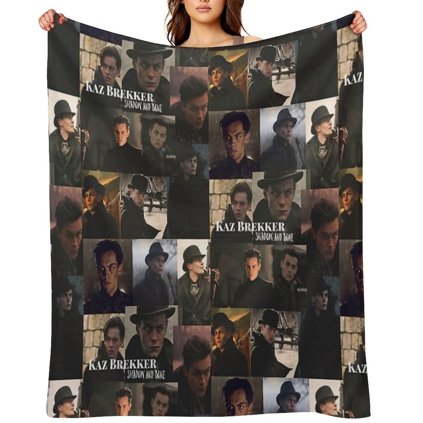 Kaz Brekker Machine-washable Throw Blanket