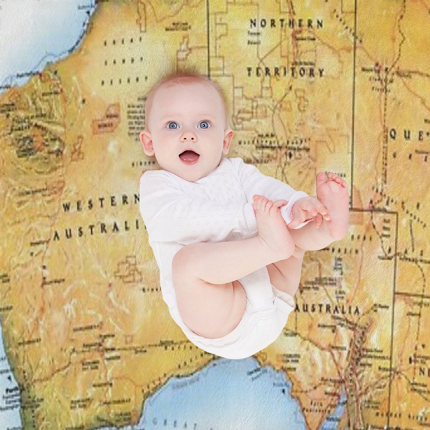 Australia Map Map Of Australia Australia Travel Map Versatility Throw Blanket