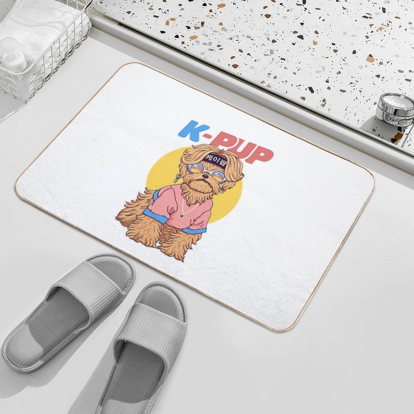 K-Pup Slip-Resistant Bath Mat