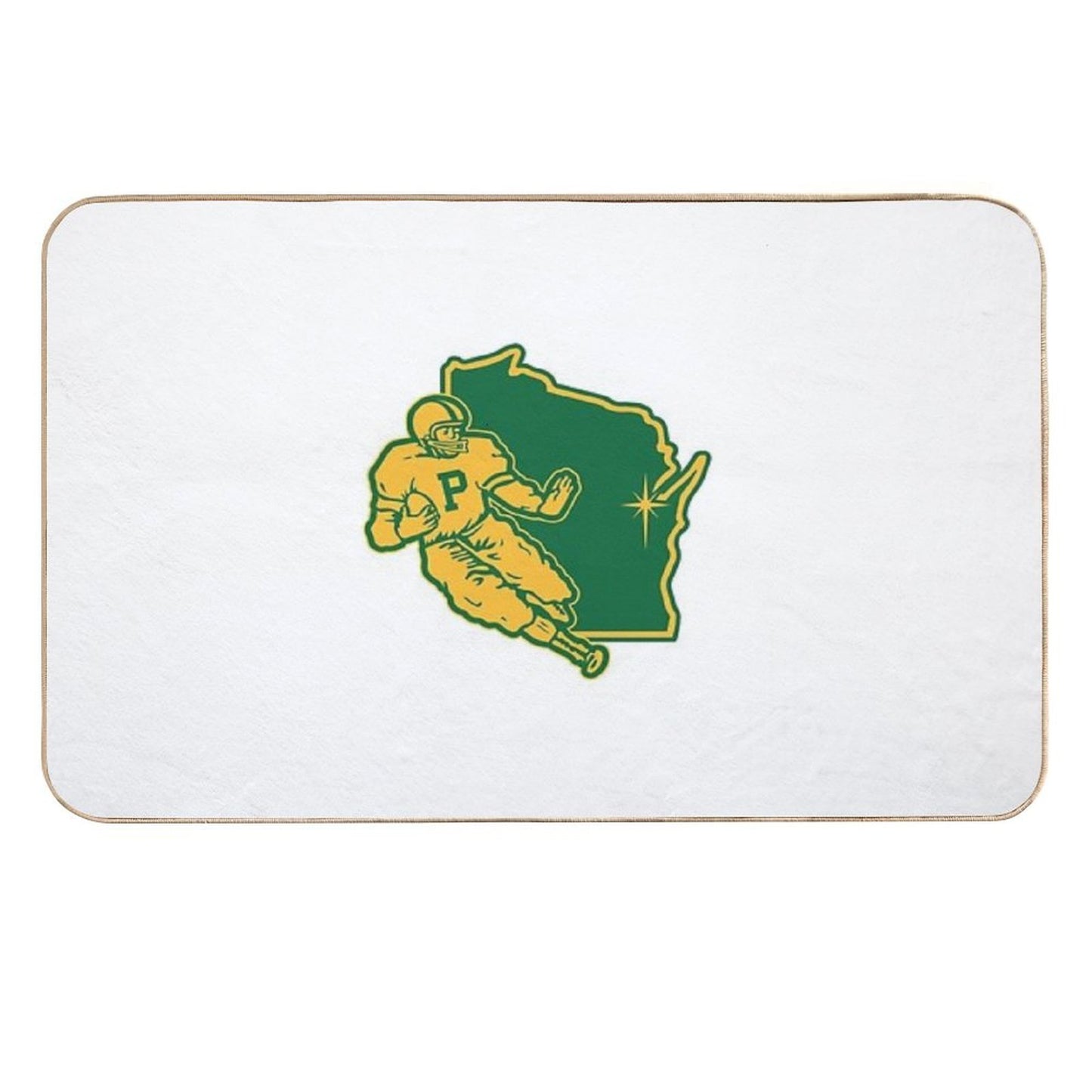 PACKER BACKER Easy To Clean Bath Mat