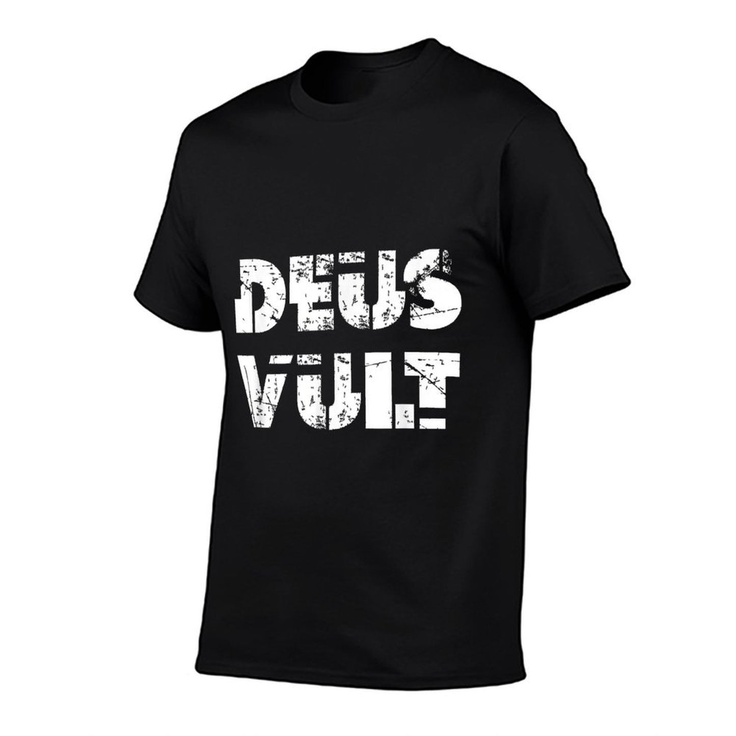 Cool Deus Vult God Wills It Meme Crusade Vintage-inspired T-Shirt