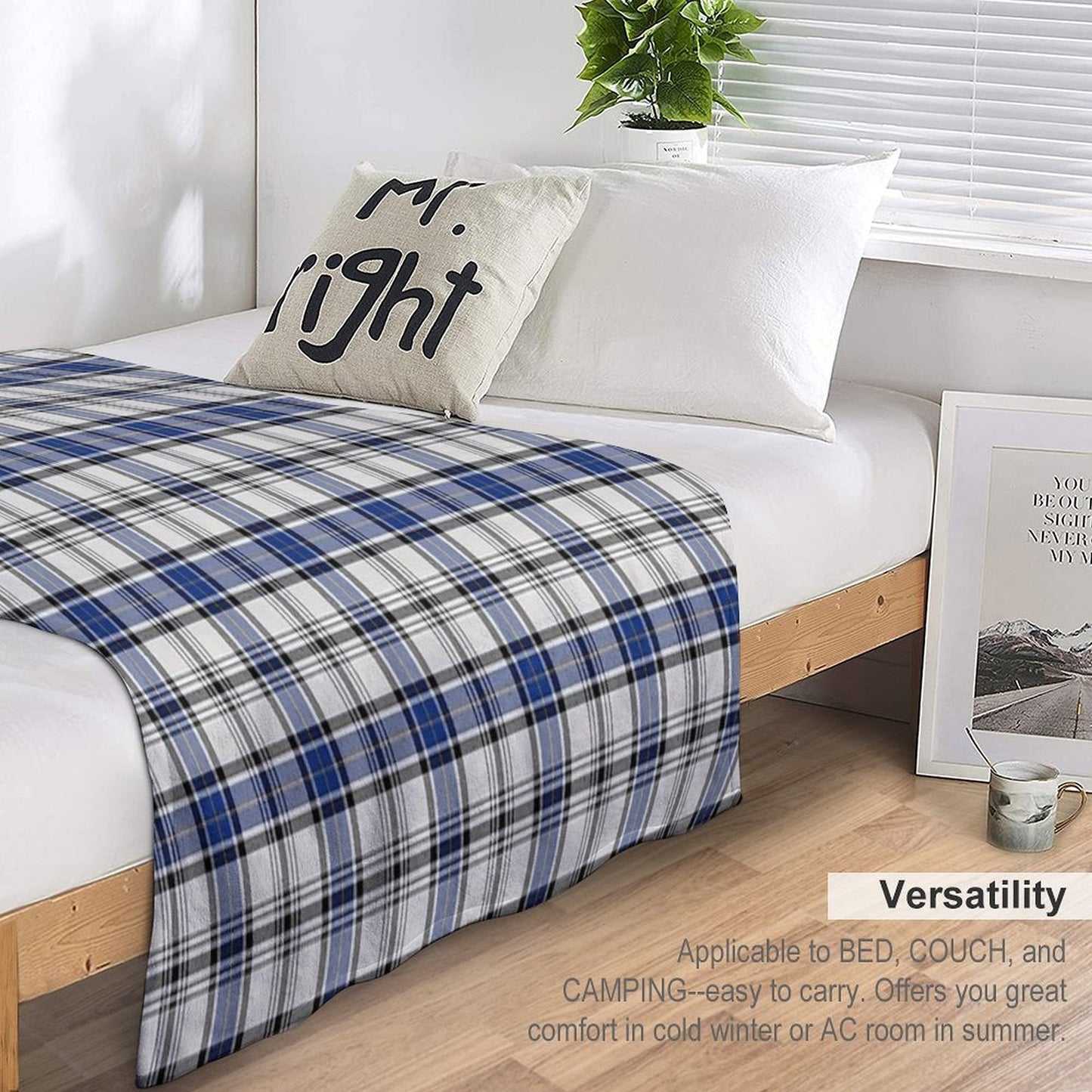 Clan Hannay Tartan Scotland Scottish Easy Care Throw Blanket