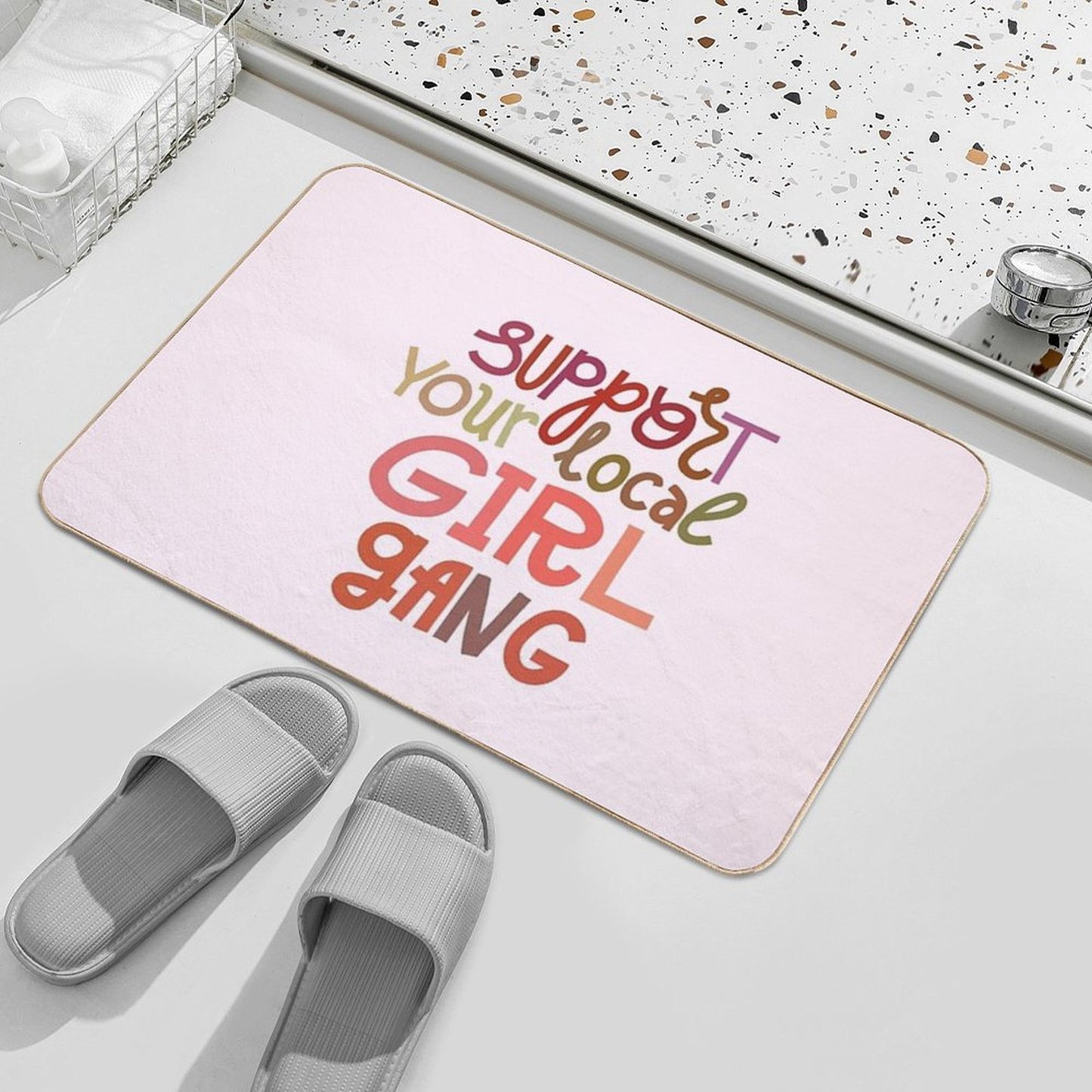 Girl Gang Anti-Trip Bath Mat
