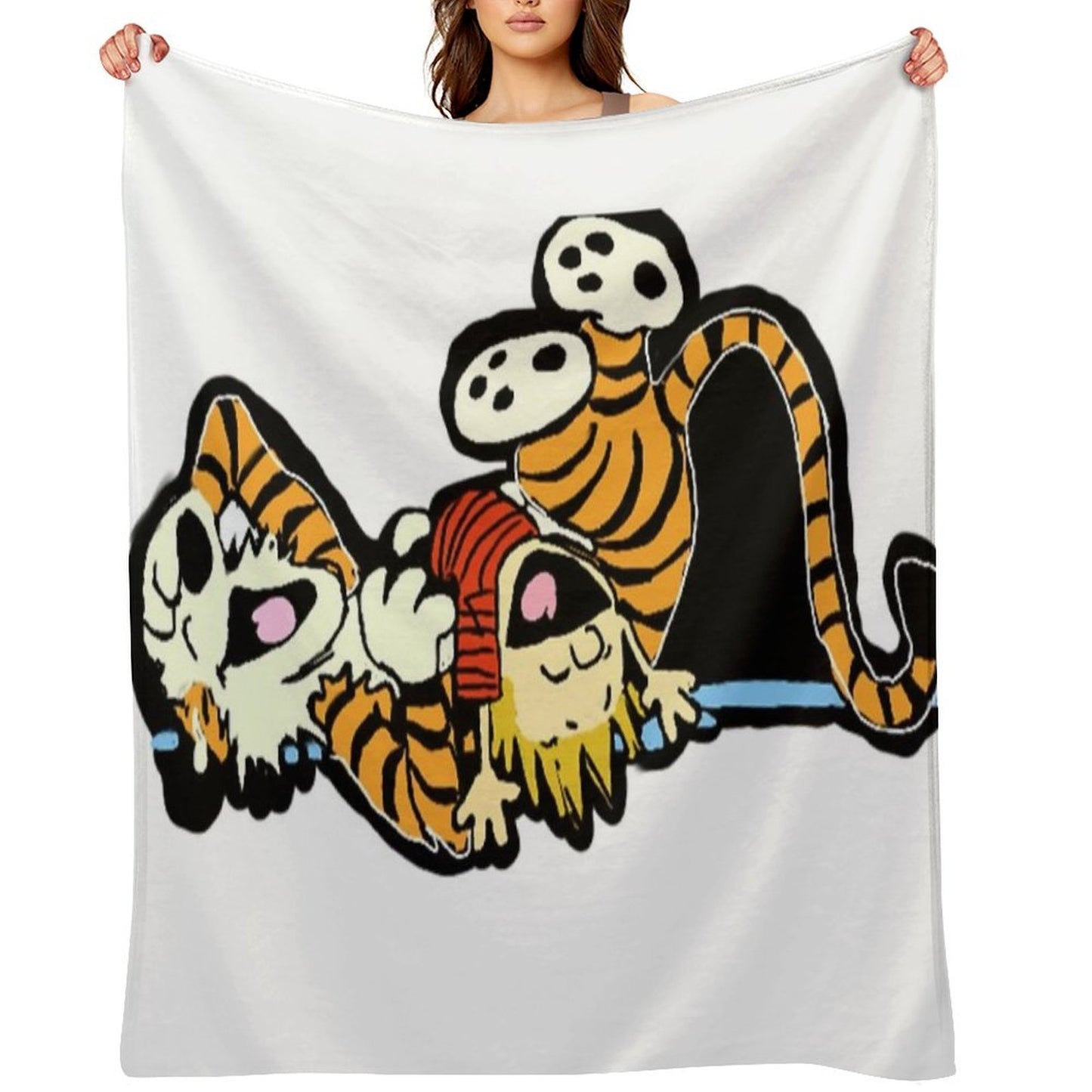 Calvin And Hobbs Gift-ready Throw Blanket