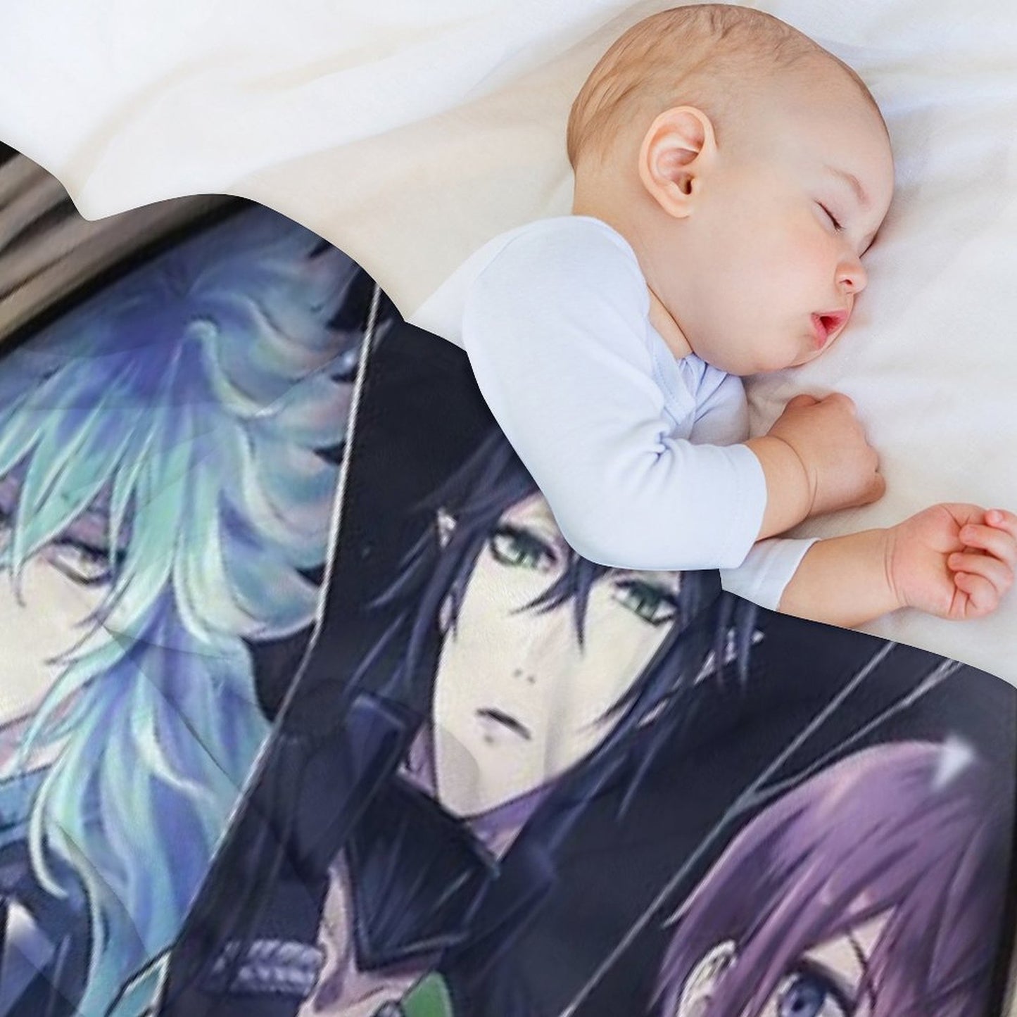 Twisted Wonderland Anime Wrinkle-free Throw Blanket