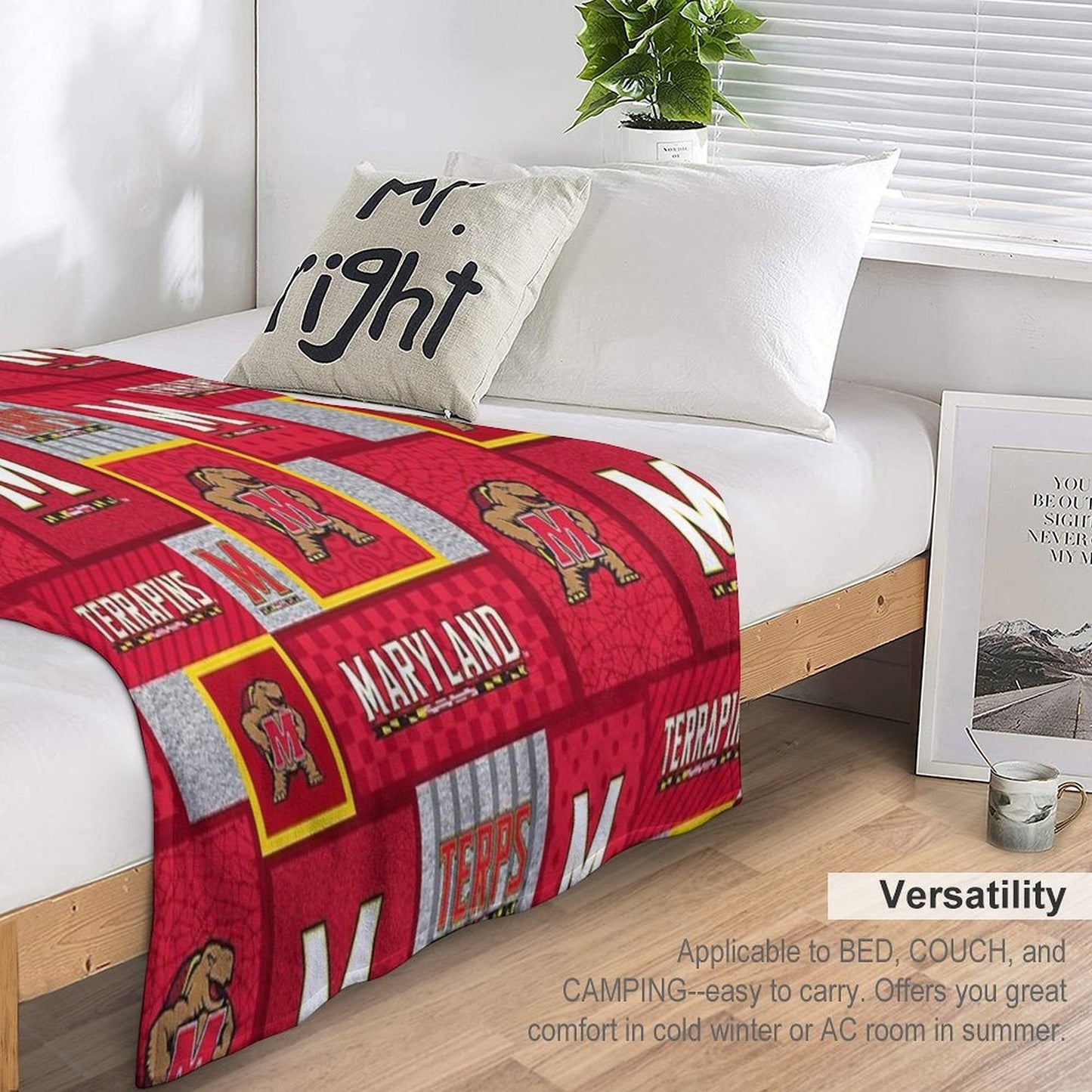Maryland Design Gift-ready Throw Blanket