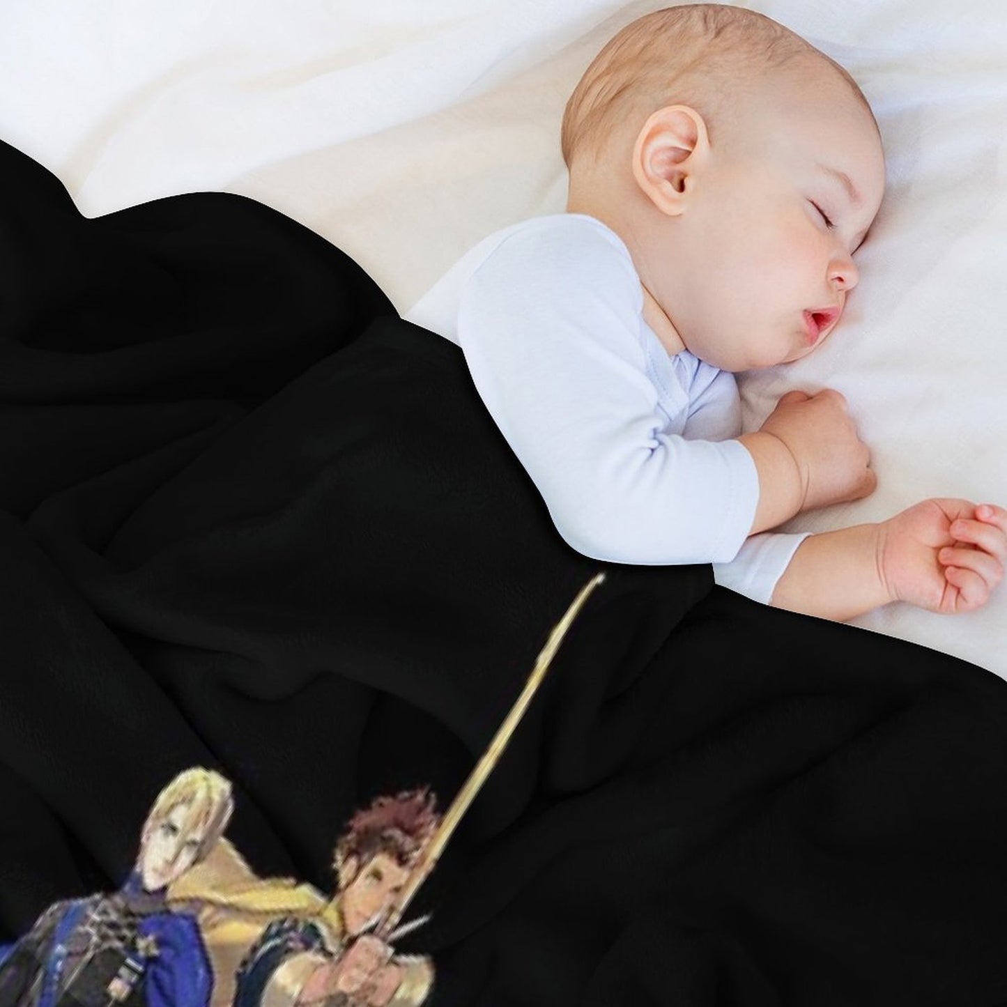 Fire Emblem™ Three Houses - House Leaders And Byleth (Male + Female) Quick-dry Throw Blanket