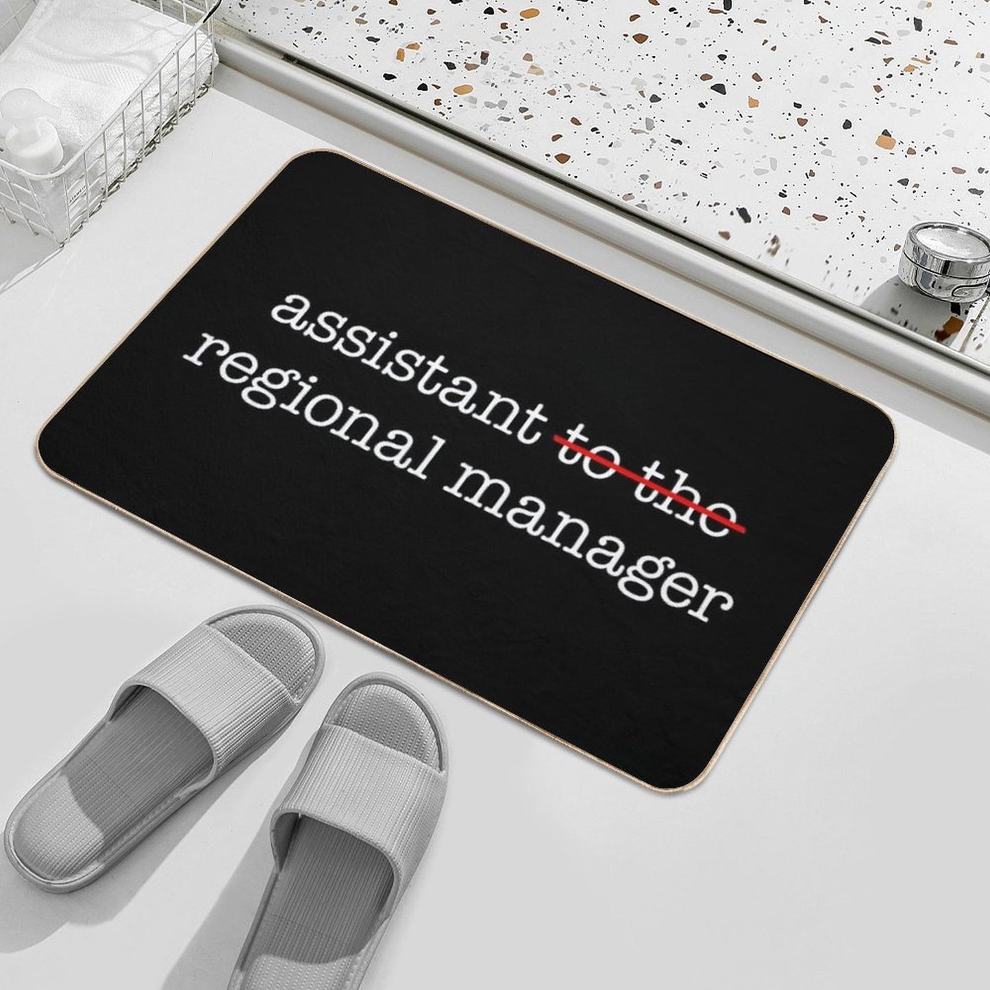 Assistant to The Regional Manager Rapid-Drying Bath Mat