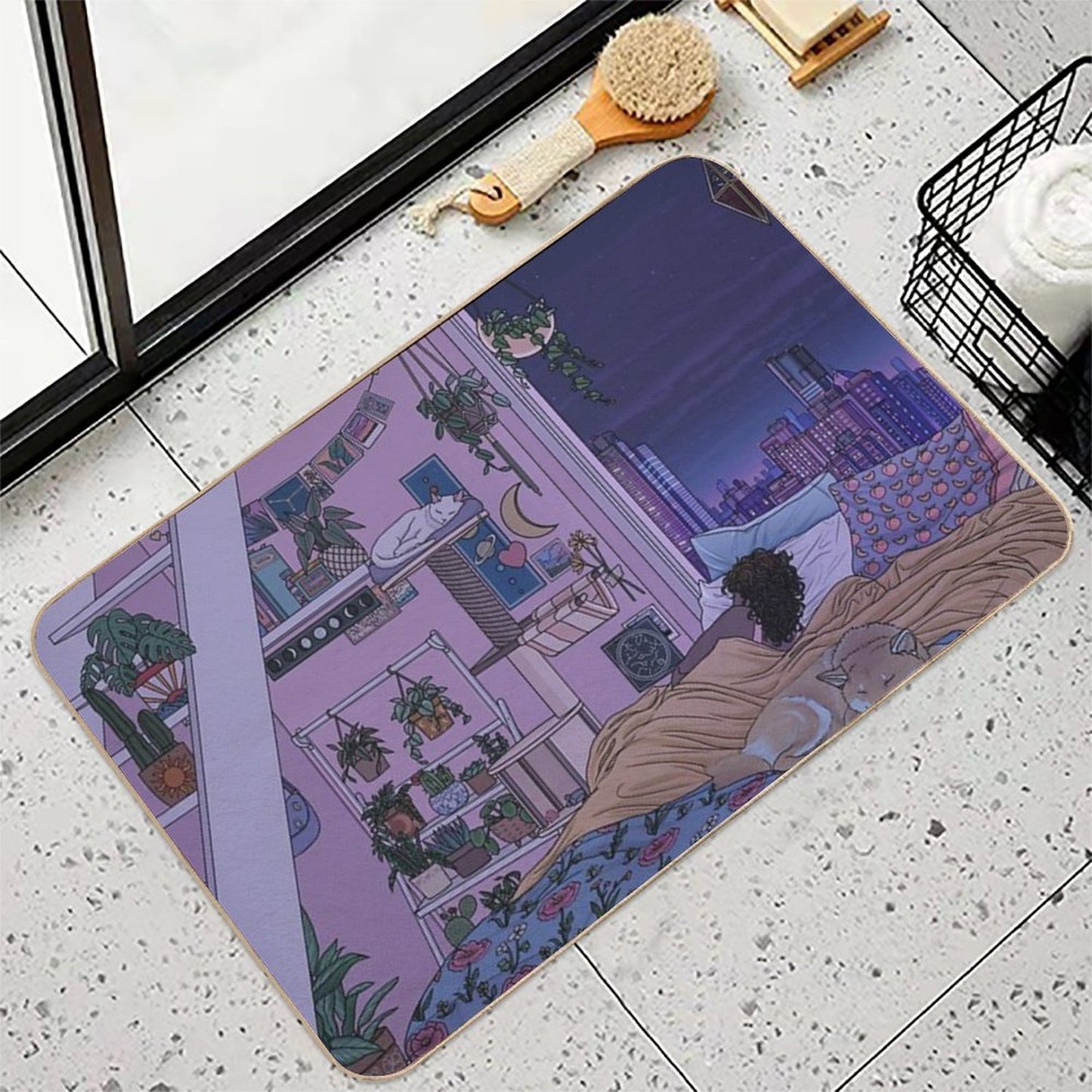 Sweet Dreams- Night Absorbent Bath Mat
