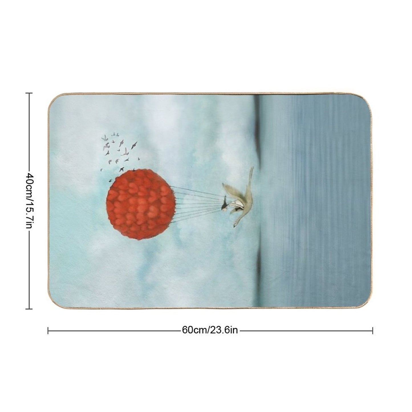 High Hopes Odorless Bath Mat