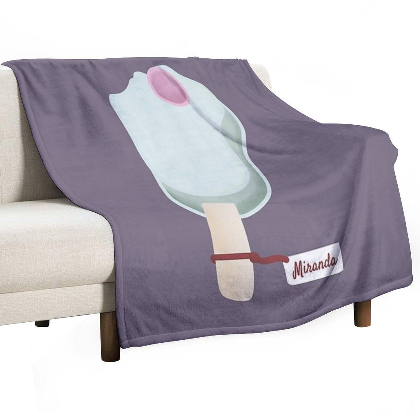 Miranda Sings Machine-washable Throw Blanket