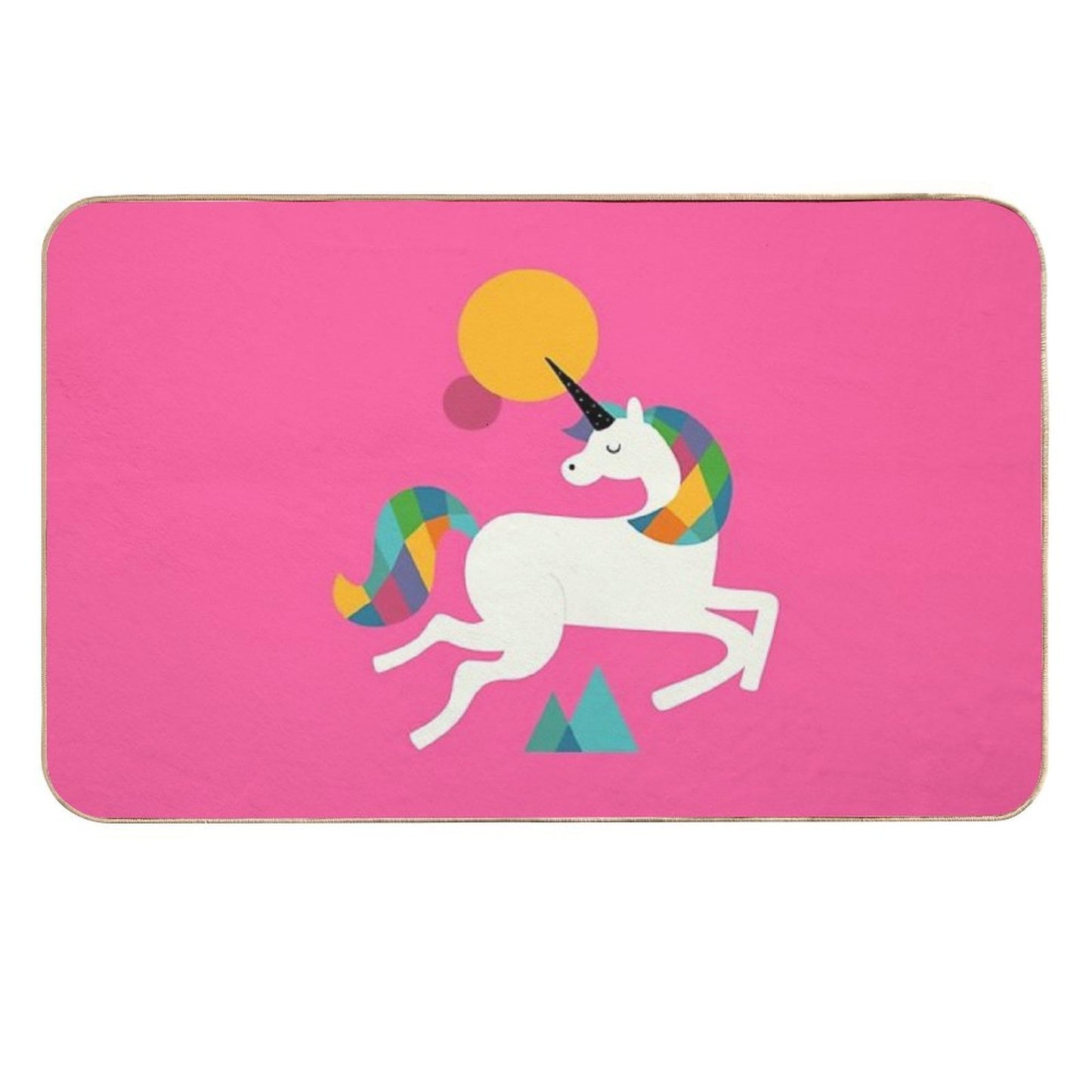 To Be A Unicorn Non-Slip Bath Mat